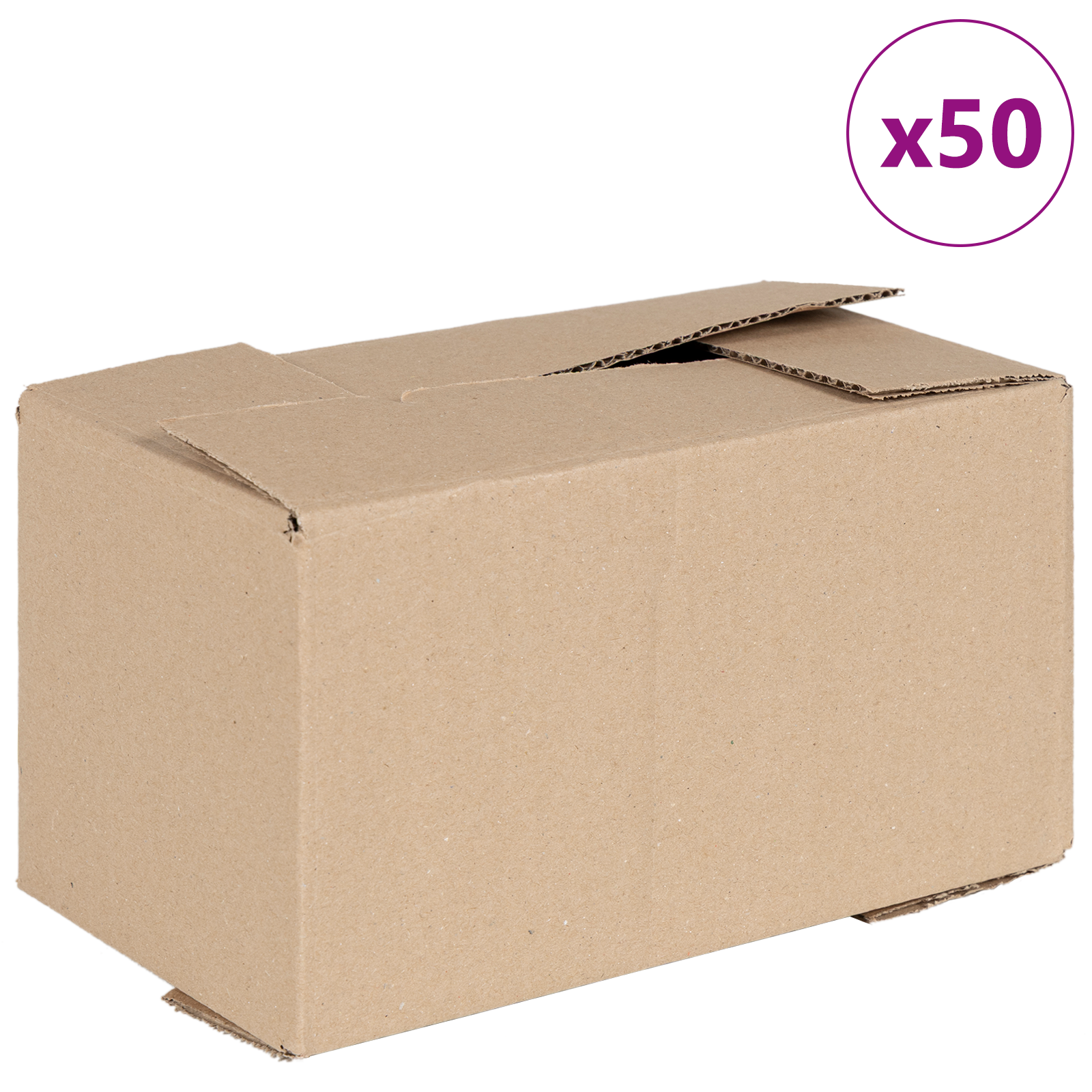 Folding Box 50 pcs 24x13x13 cm Cardboard - Image 2