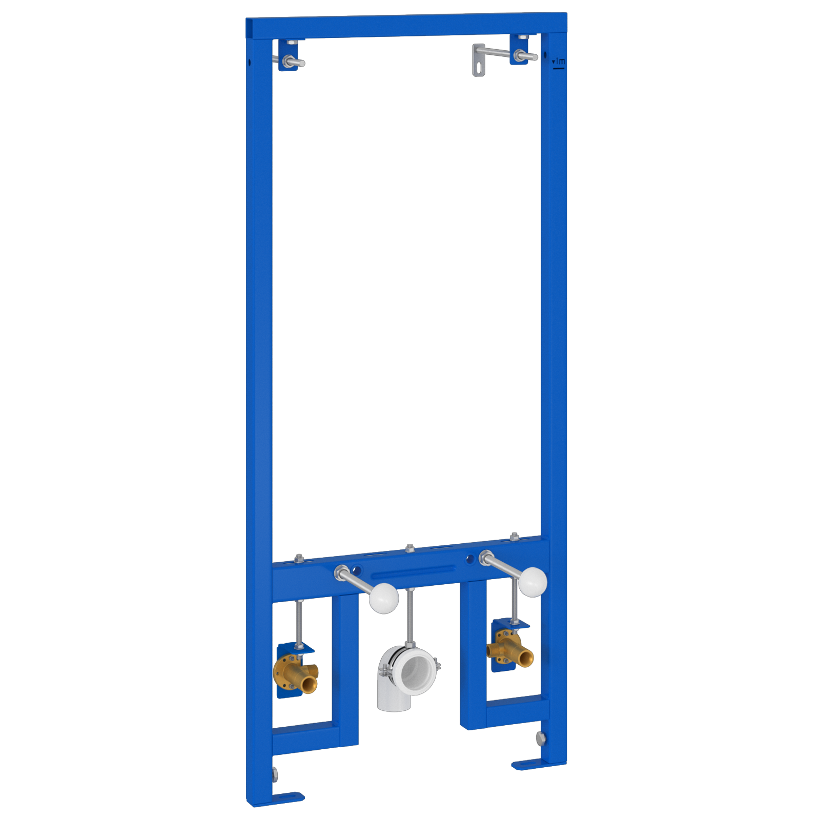 Verborgen Montageframe voor Bidet 50×112-136 cm Staal