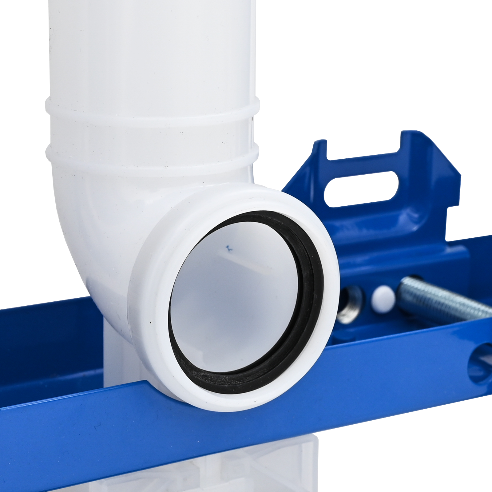 Bathroom Accessory Mounts White Plastic 50 x 8 x 131 cm - Image 7