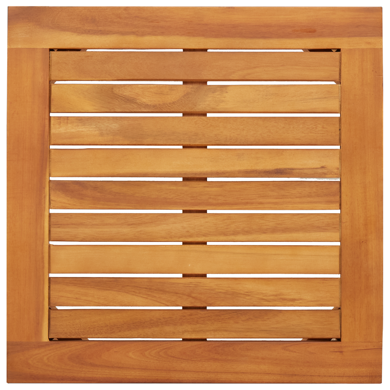 3 Piece Garden Bistro Set with Cushions Solid Wood Acacia - Image 8