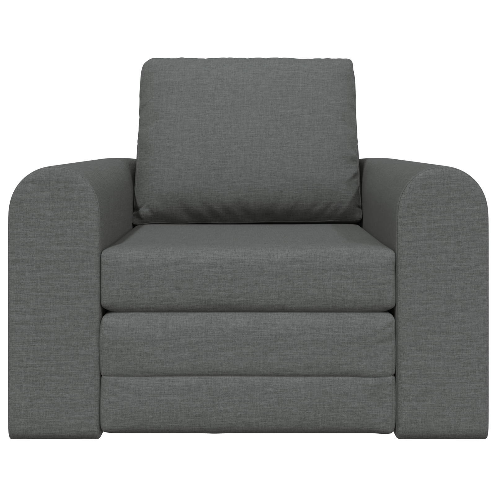 Boden Sofa Bett 2-in-1 Dunkelgrau 98x71x83 cm Stoff – Bild 5