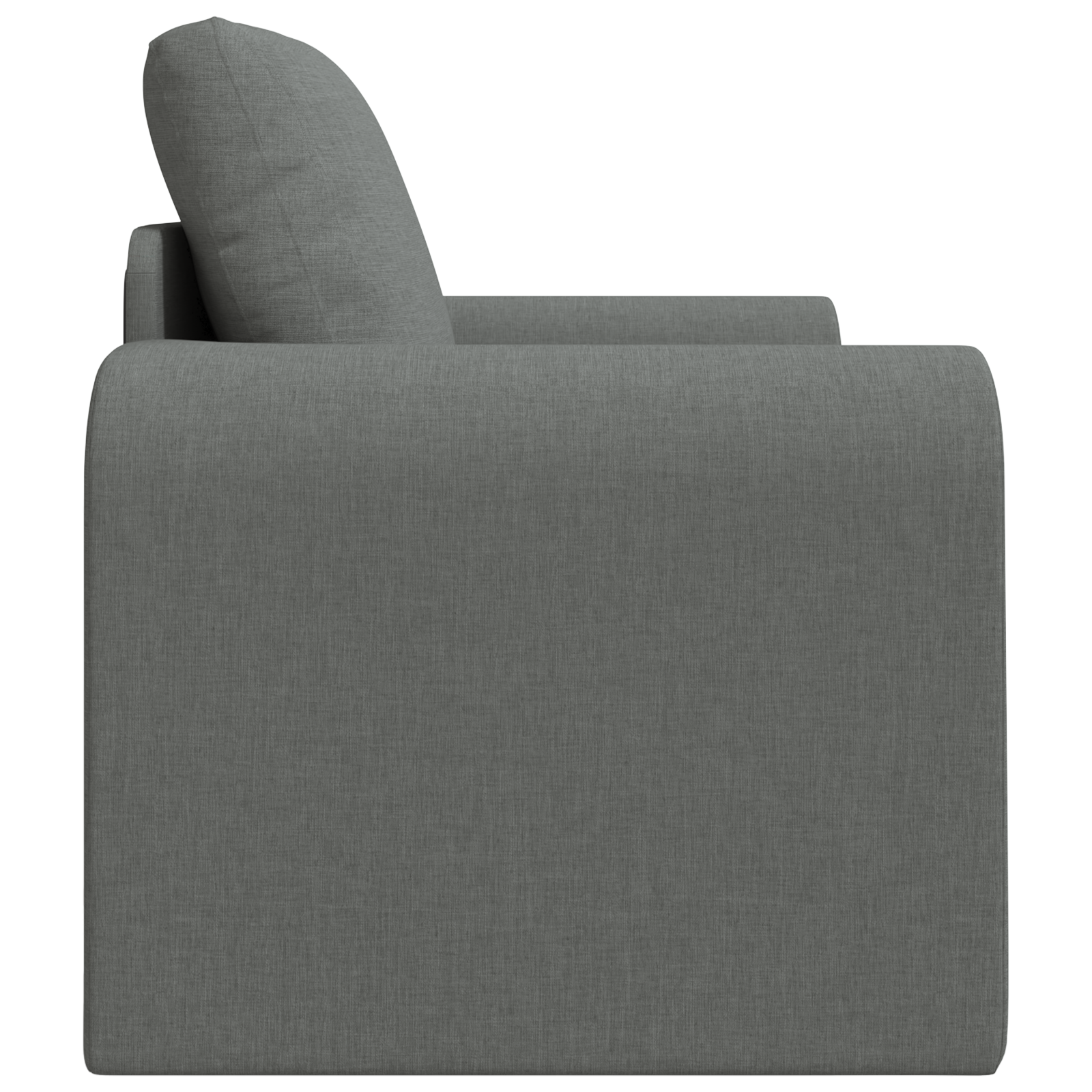 Boden Sofa Bett 2-in-1 Dunkelgrau 98x71x83 cm Stoff – Bild 6
