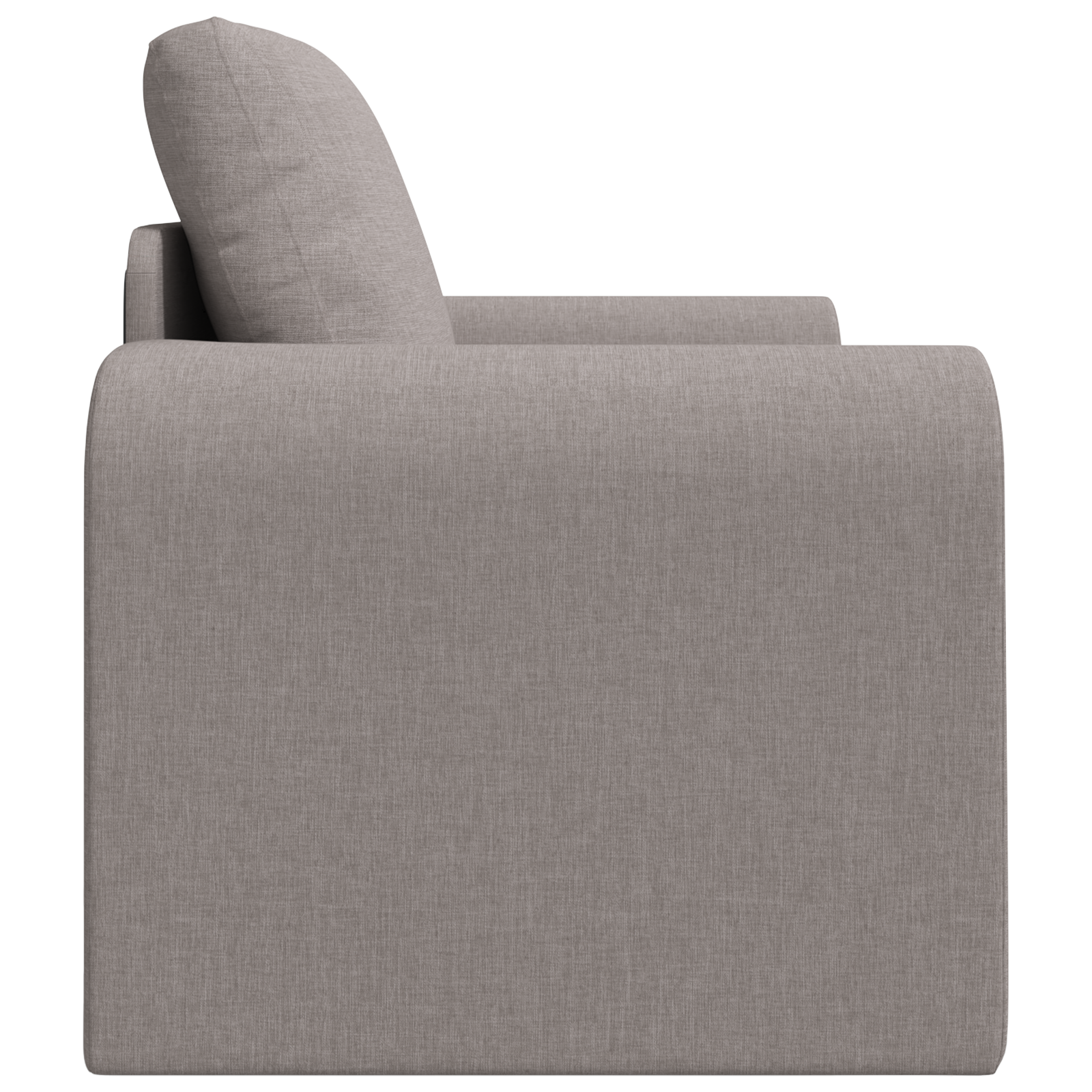 Floor Sofa Bed 2-in-1 Taupe 98x71x83 cm Fabric - Image 6
