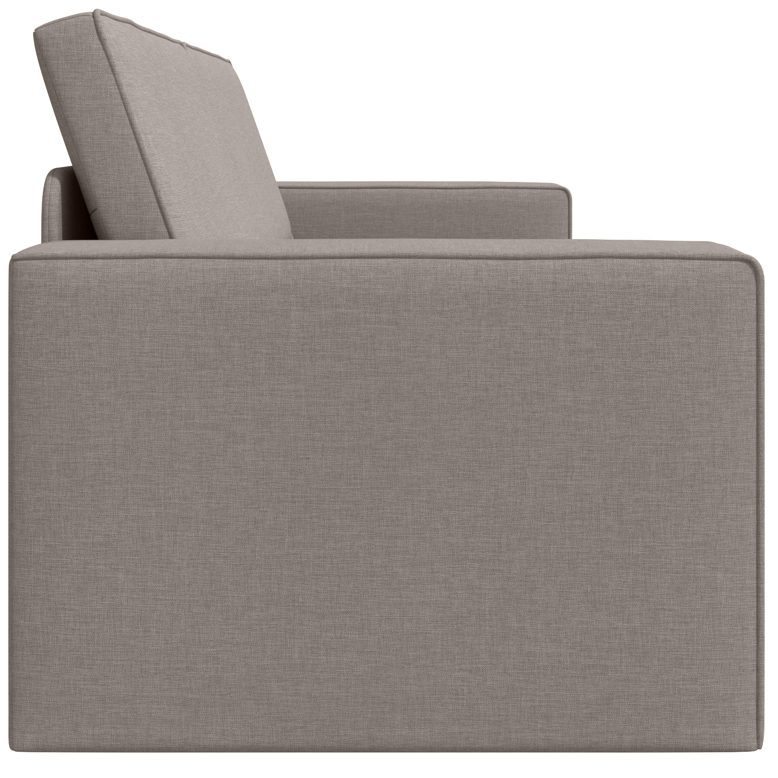 Floor Sofa Bed 2-in-1 Taupe 245x150x60.5 cm Fabric - Image 6