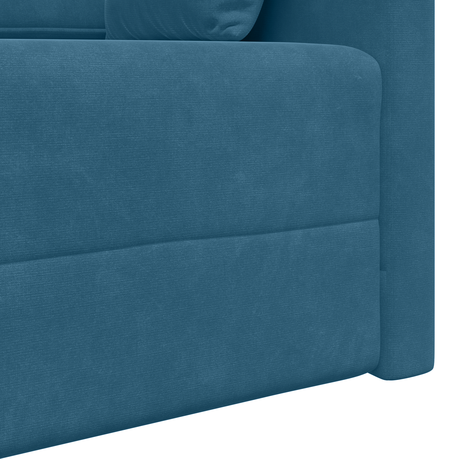 Floor Sofa Bed 2-in-1 Blue 213x144x60 cm Velvet - Image 10