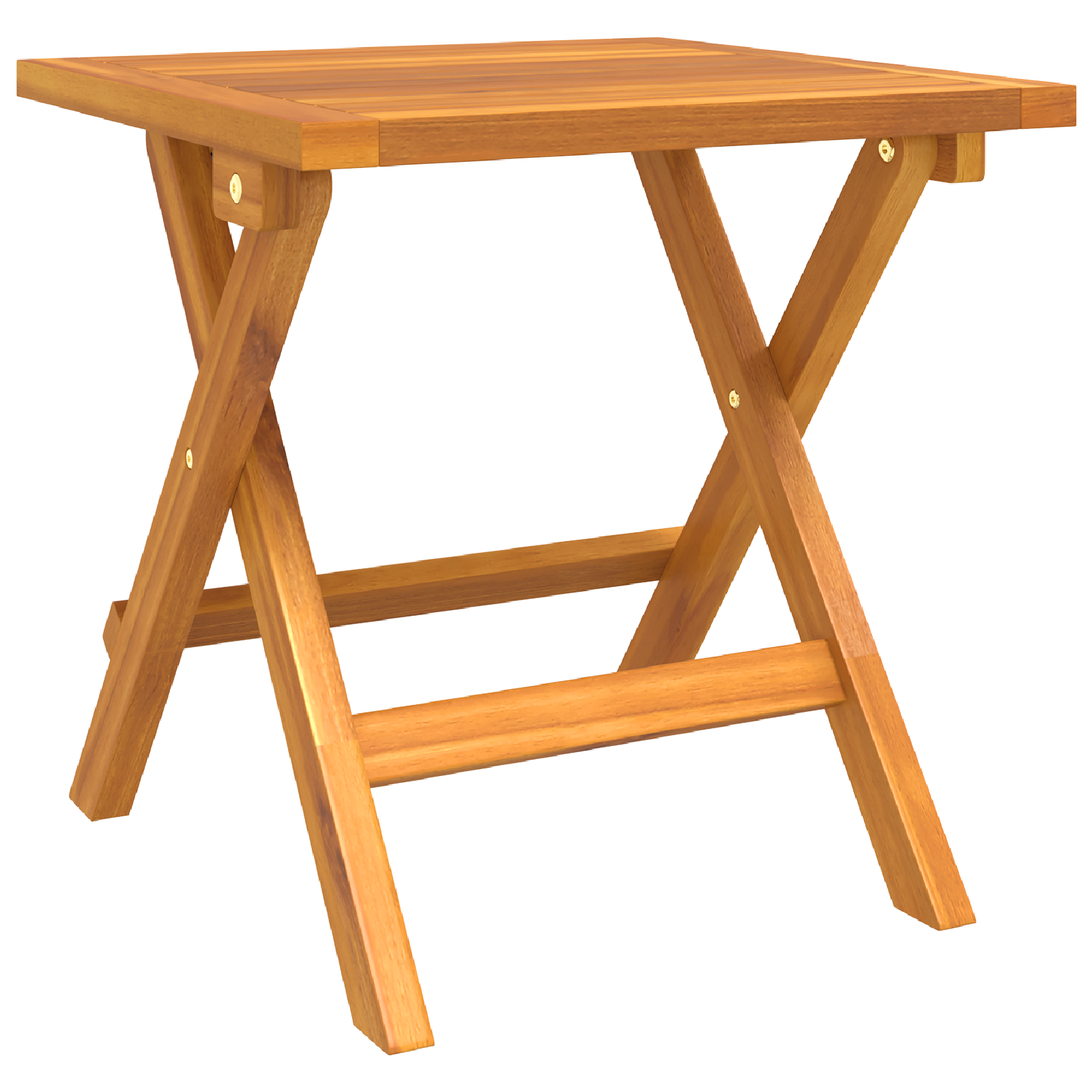 3 dalių saulės gultas su šoniniu staliuku, pagamintas iš kietos akacijos medienos - Image 4