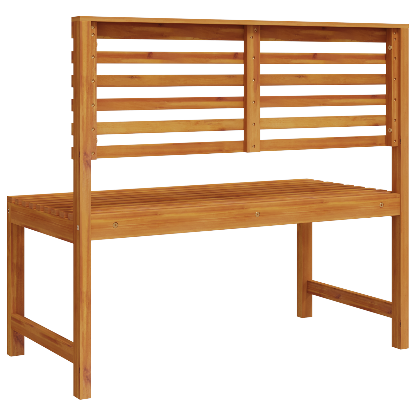 Garden Bench 100x50x91 cm Solid Wood Acacia - Image 5
