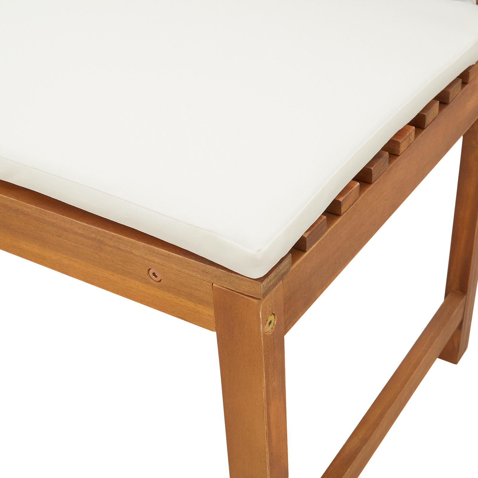 Garden Bench with Cushions 100x50x91 cm Solid Wood Acacia - Image 8