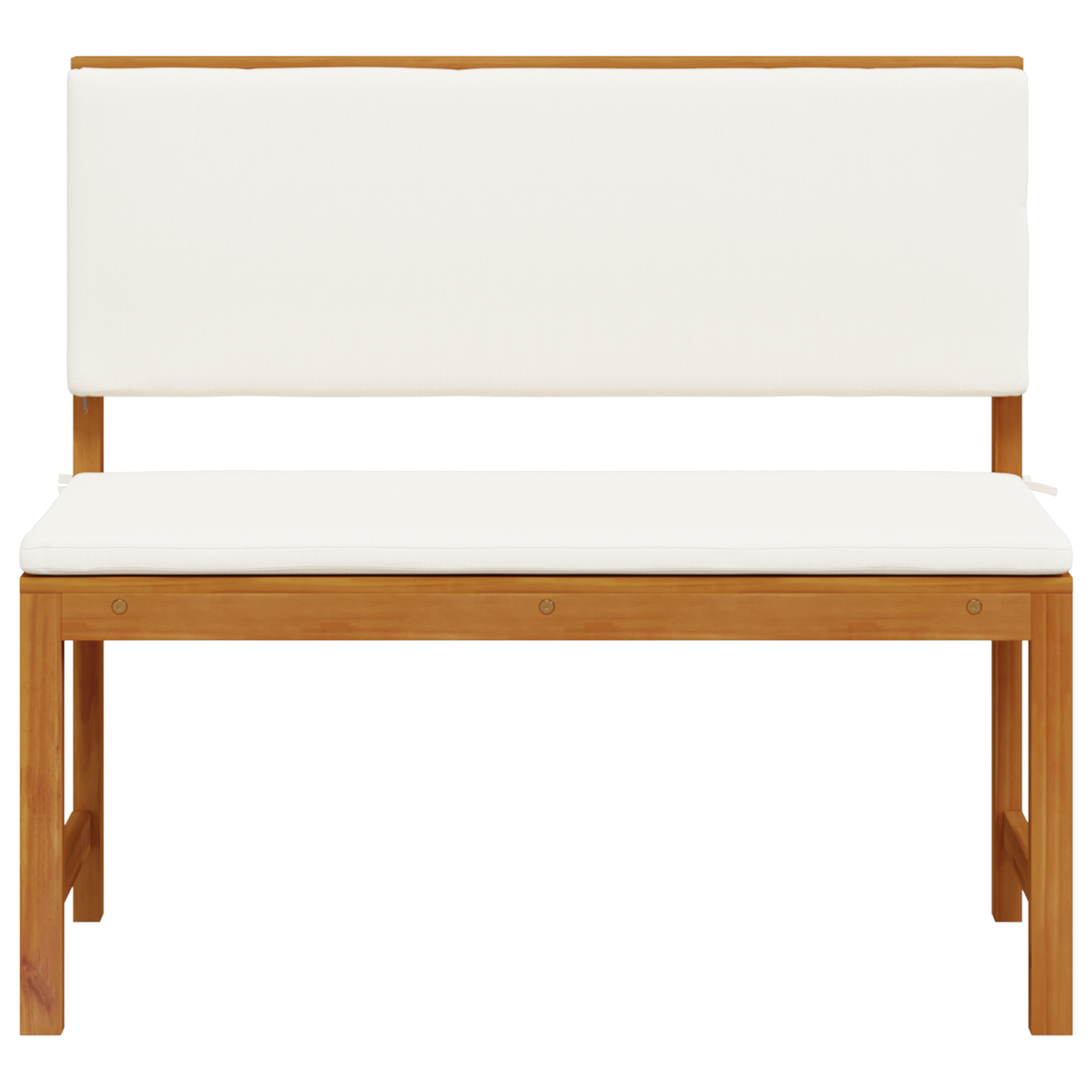 Garden Bench with Cushions 100x50x91 cm Solid Wood Acacia - Image 6