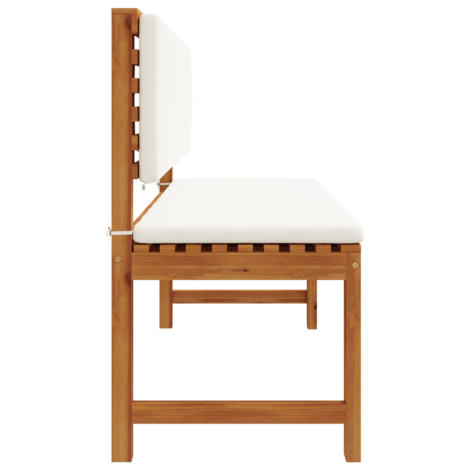 Garden Bench with Cushions 100x50x91 cm Solid Wood Acacia - Image 7