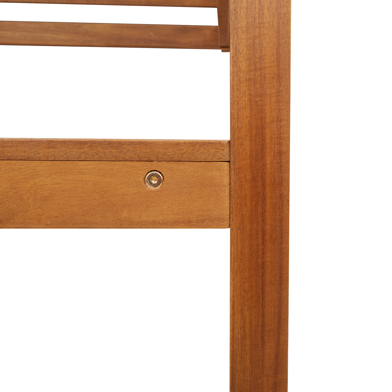 Garden Chairs Without Arms - Set of 2 in Solid Acacia Wood - Image 7