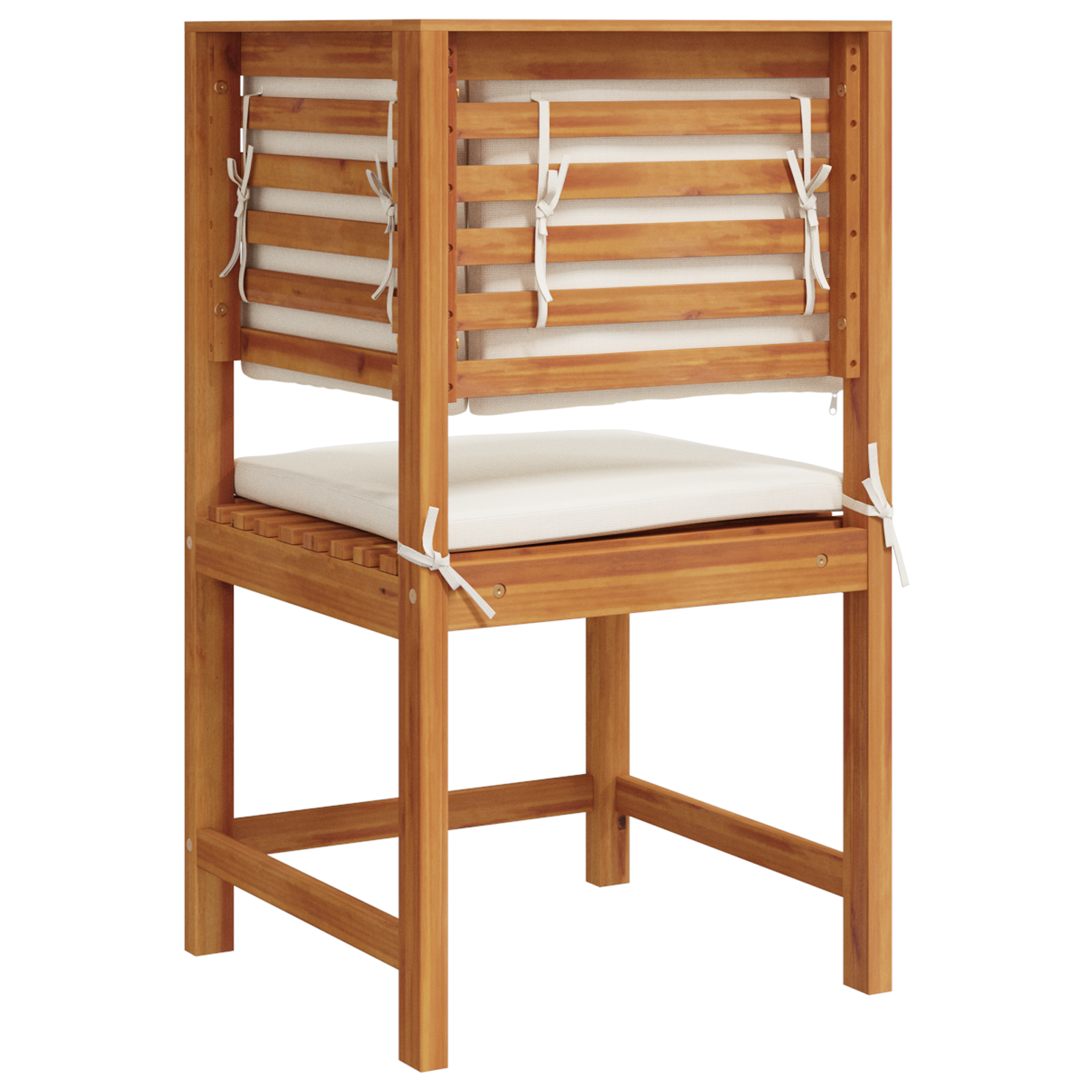 Garden Chair Corner with Cushions Solid Wood Acacia - Image 6