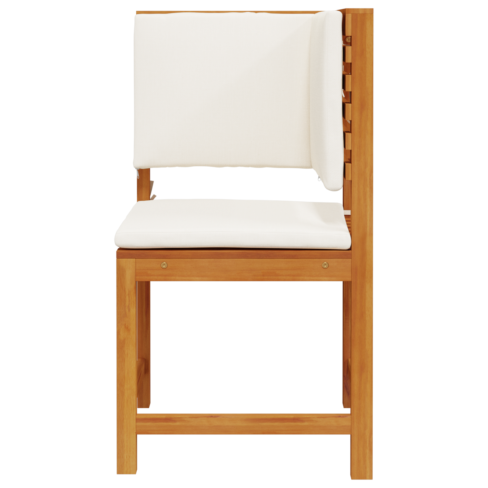 Garden Chair Corner with Cushions Solid Wood Acacia - Image 4