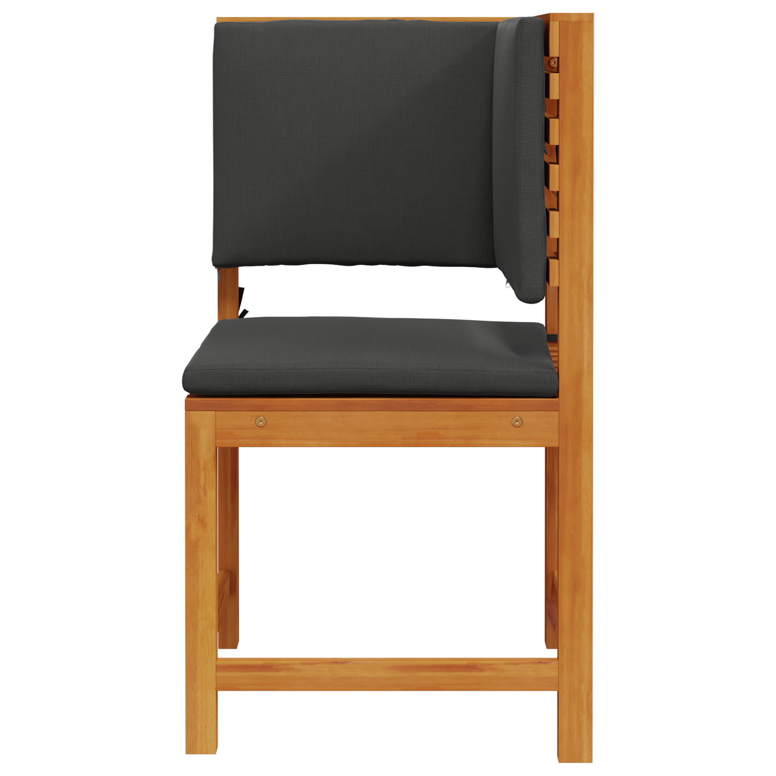 Garden Chair Corner with Cushions Solid Wood Acacia - Image 4