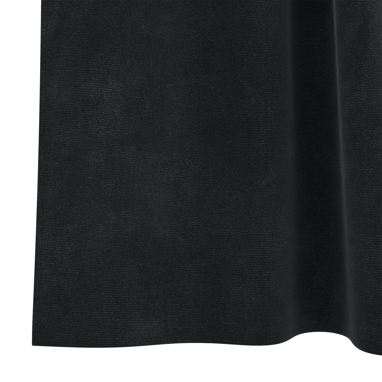 Blackout Curtains with Hanging Loops - 2 Black Velvet Panels - Image 5