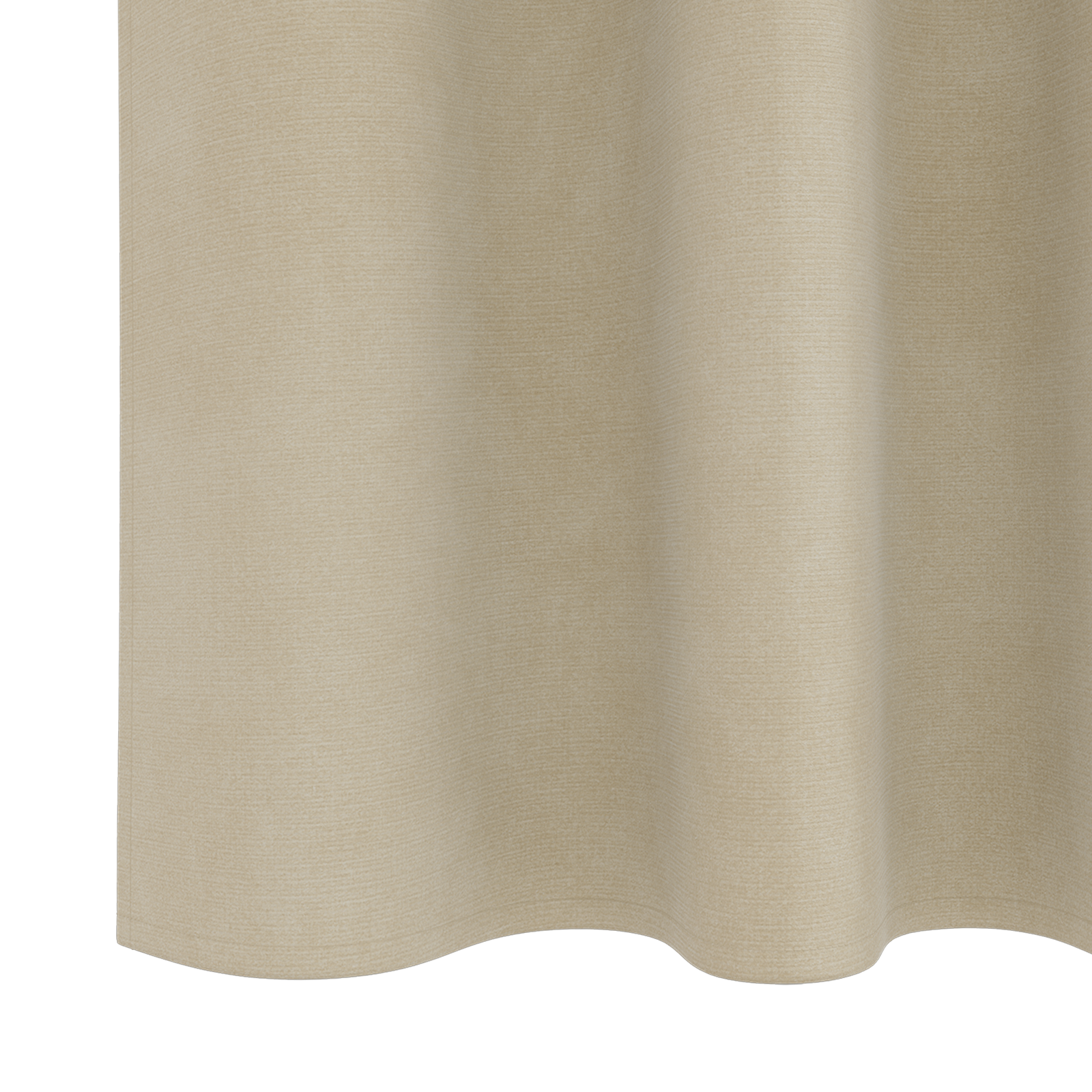 Blackout Curtains with Top Tape 2 pcs Cream Velvet - Image 5