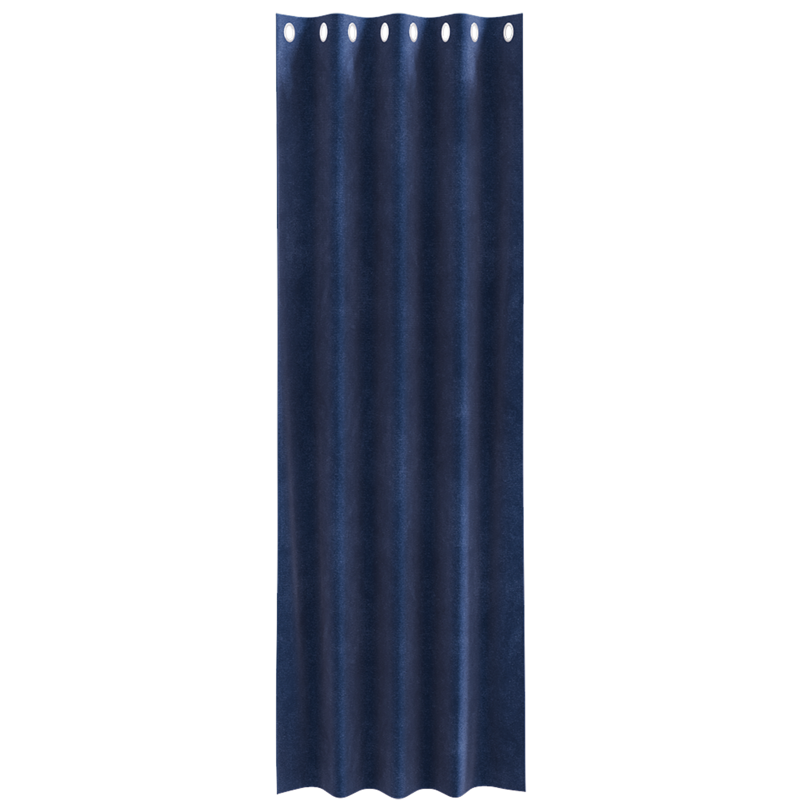 Blackout Curtains with Eyelets 2 pcs Dark Blue Velvet - Image 3