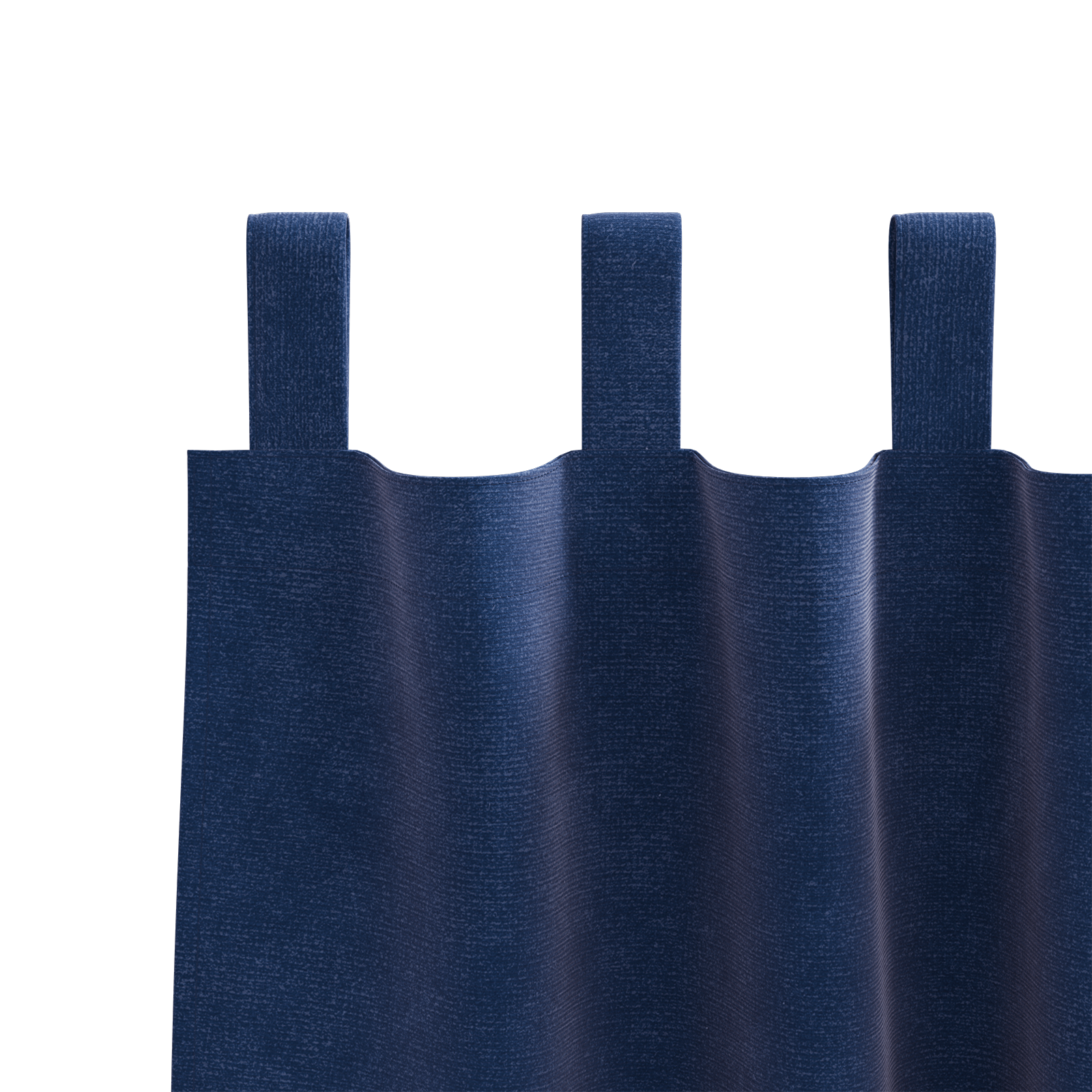 Blackout Curtains with Hanging Loops 2 pcs Dark Blue Velvet - Image 5