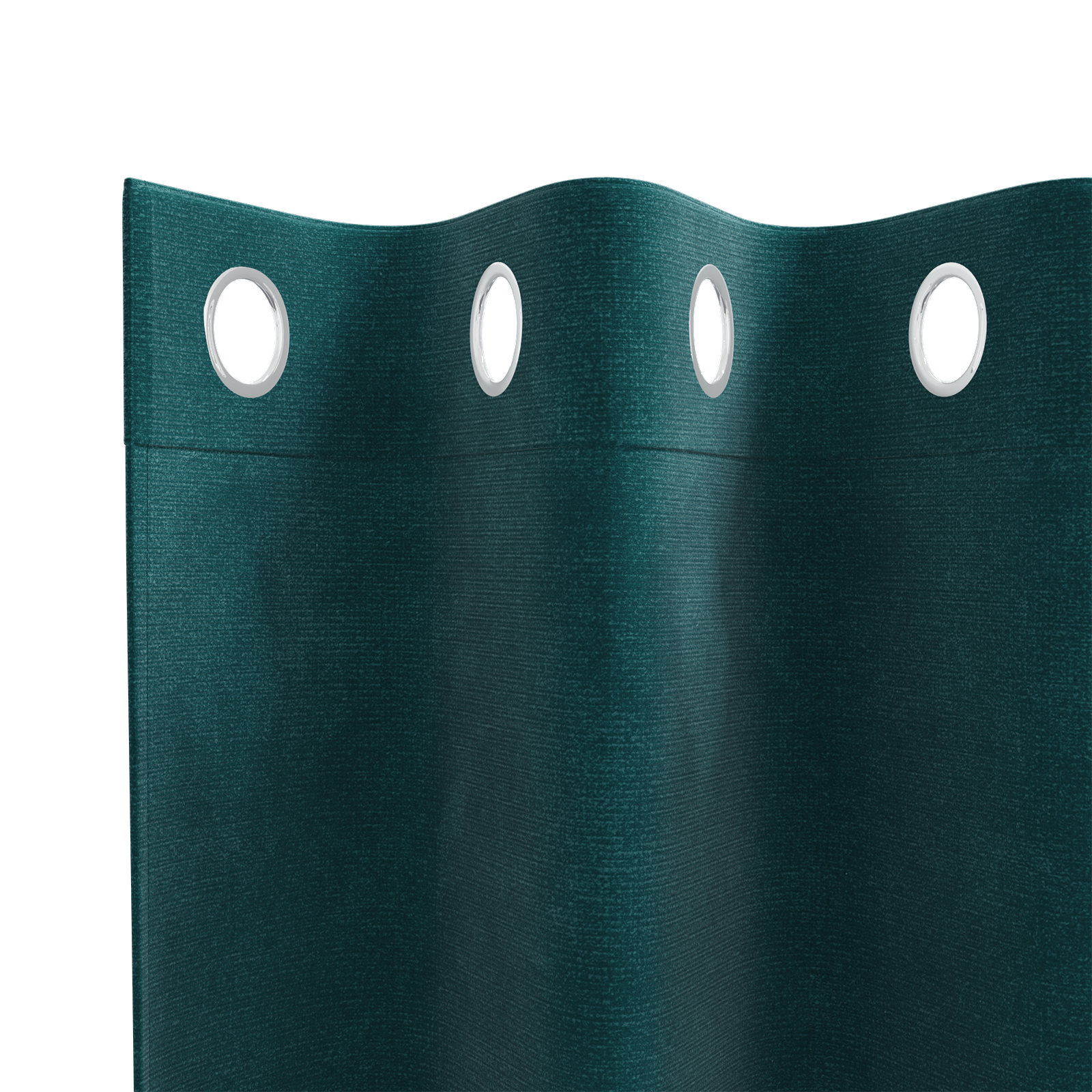 Curtains Dark Green Polyester 140 x 260 cm Curtains Rectangular - Image 4