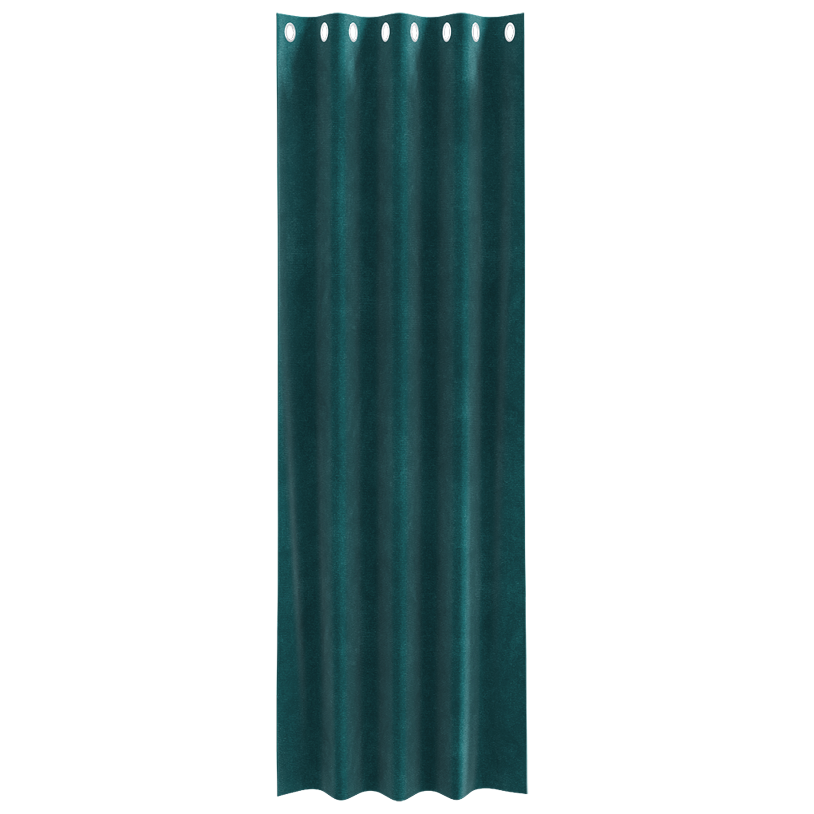 Curtains Dark Green Polyester 140 x 260 cm Curtains Rectangular - Image 3