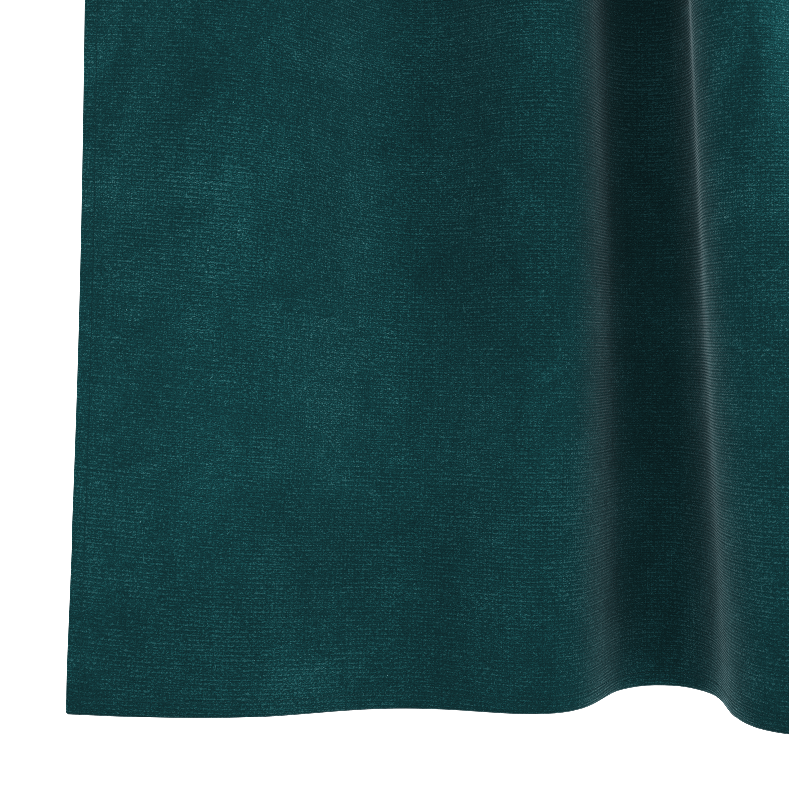 Blackout Curtains with Hanging Loops 2 pcs Dark Green Velvet - Image 6