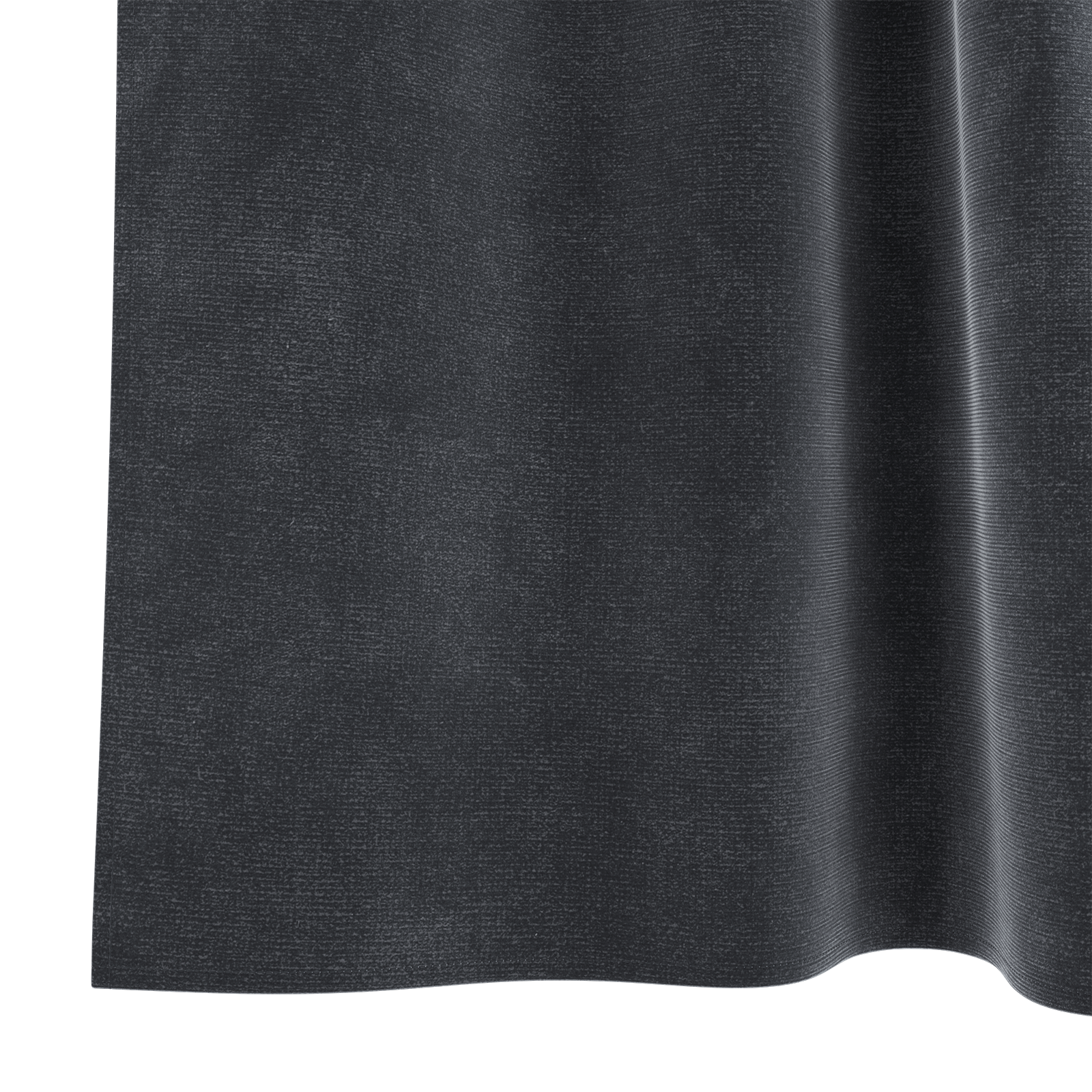 Blackout Curtains with Hanging Loops 2 pcs Dark Grey Velvet - Image 5