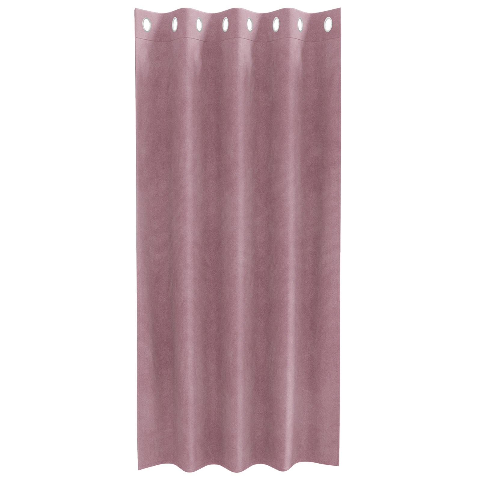 Blackout Curtains with Eyelets 2 pcs Dark Pink Velvet - Image 3