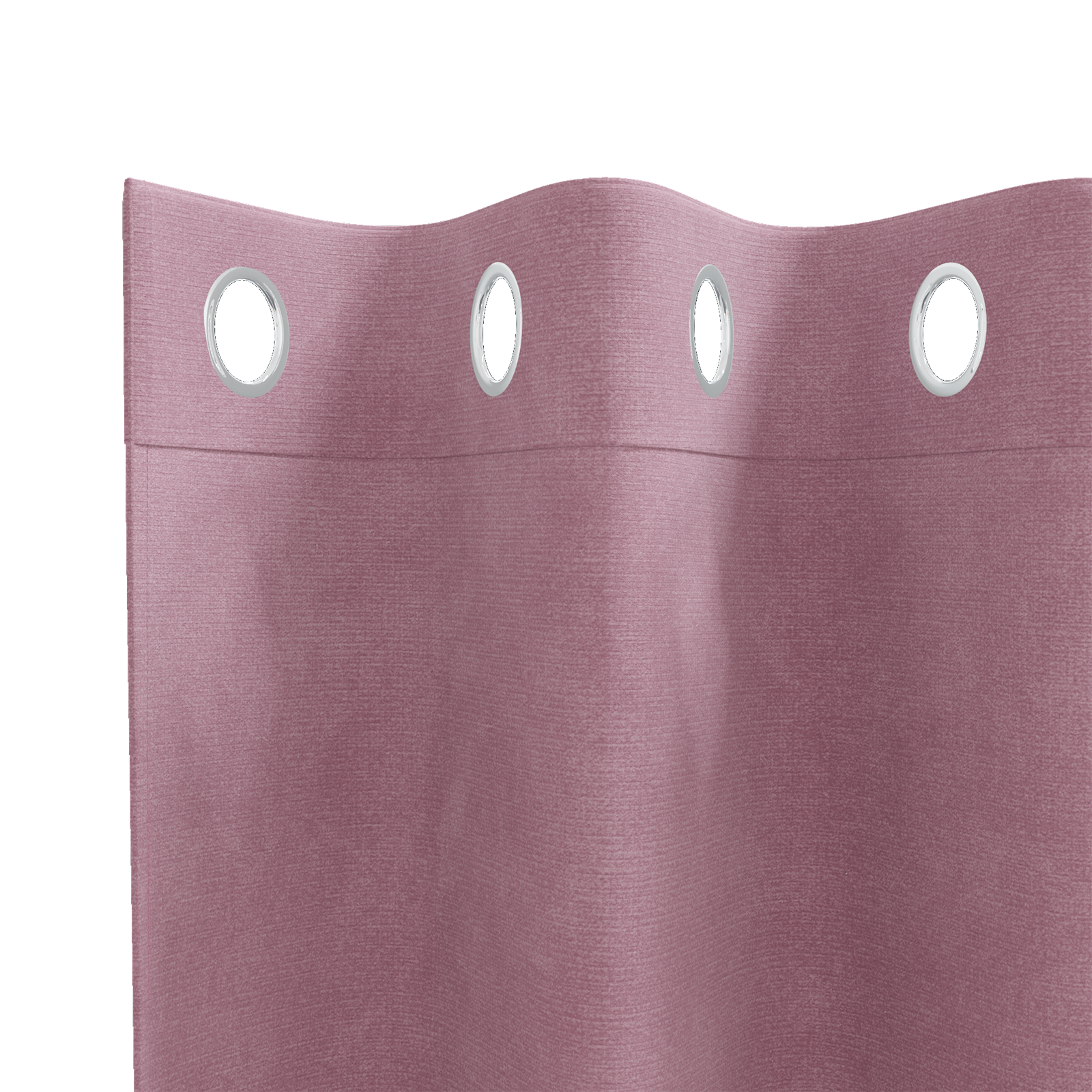 Blackout Curtains with Eyelets 2 pcs Dark Pink Velvet - Image 4