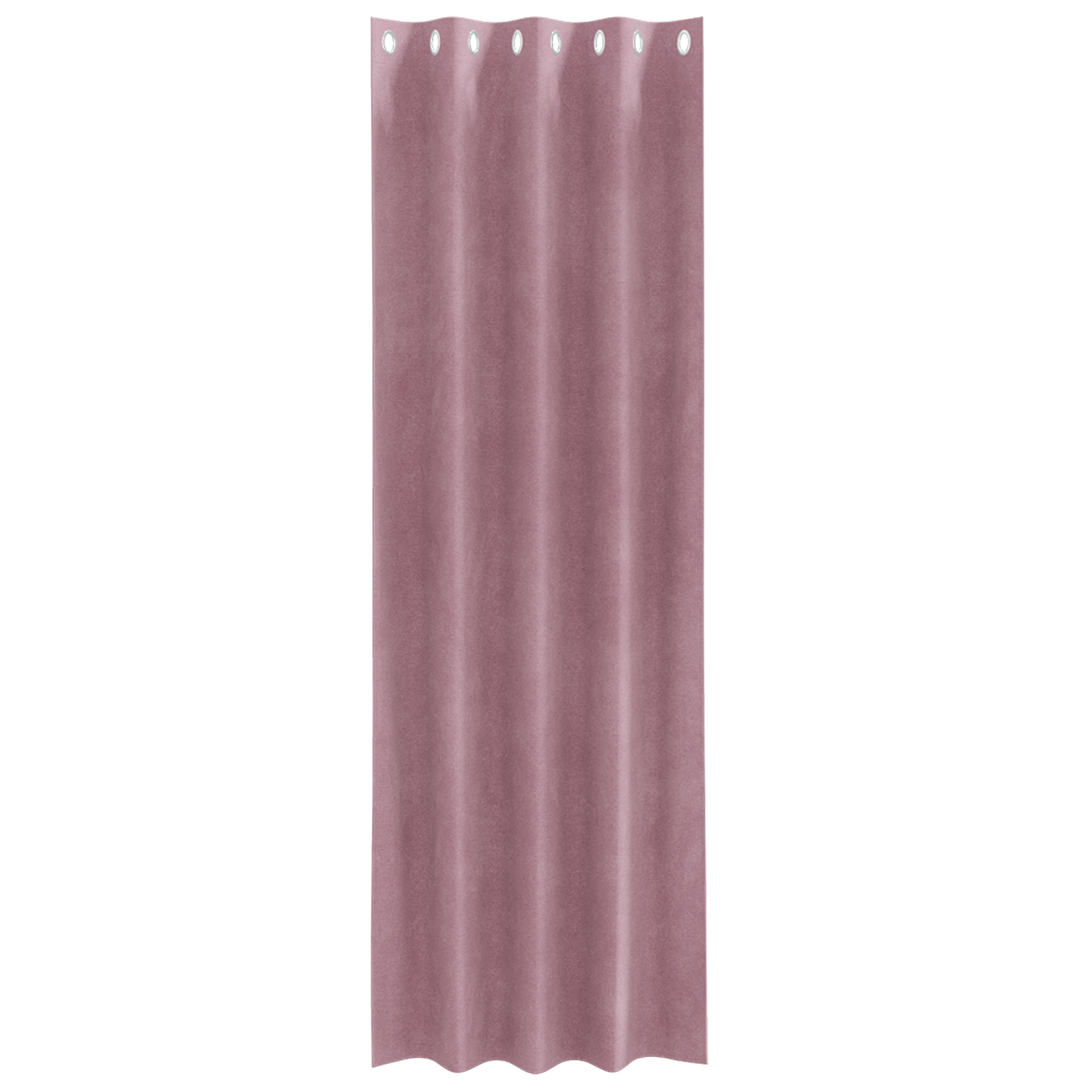Blackout Curtains with Eyelets 2 pcs Dark Pink Velvet - Image 3