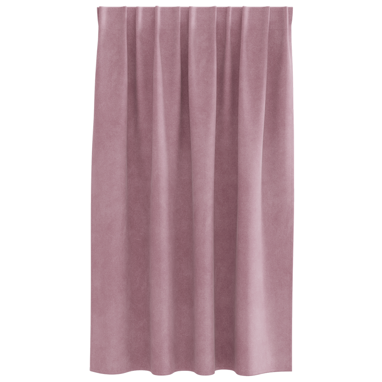 Blackout Curtains with Top Tape 2 pcs Dark Pink Velvet - Image 4