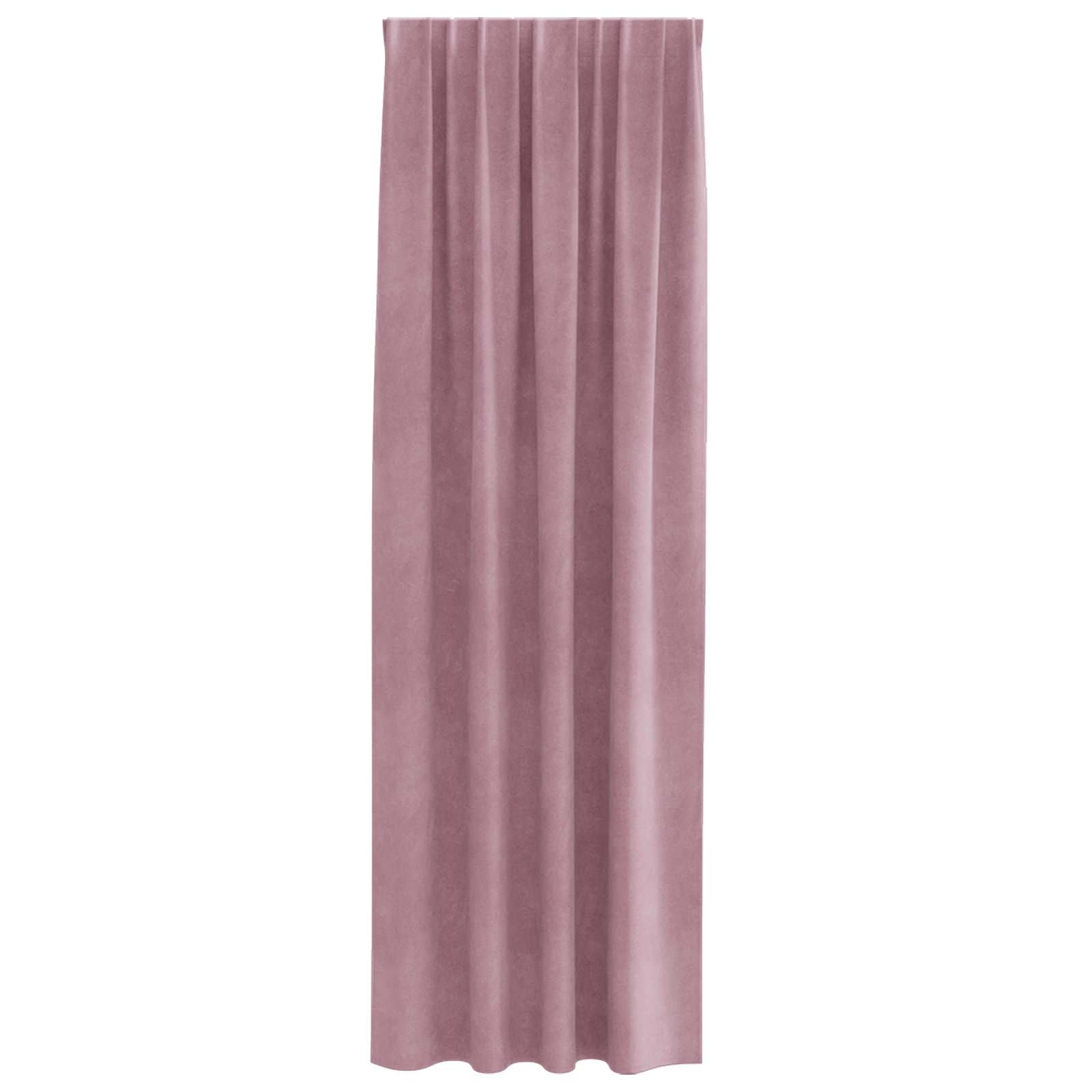 Blackout Curtains with Top Tape 2 pcs Dark Pink Velvet - Image 4