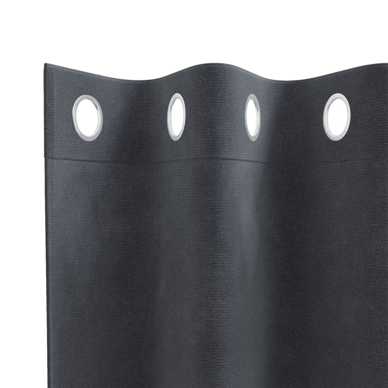 Blackout Curtains with Eyelets 2 pcs Light Grey Velvet - Image 4