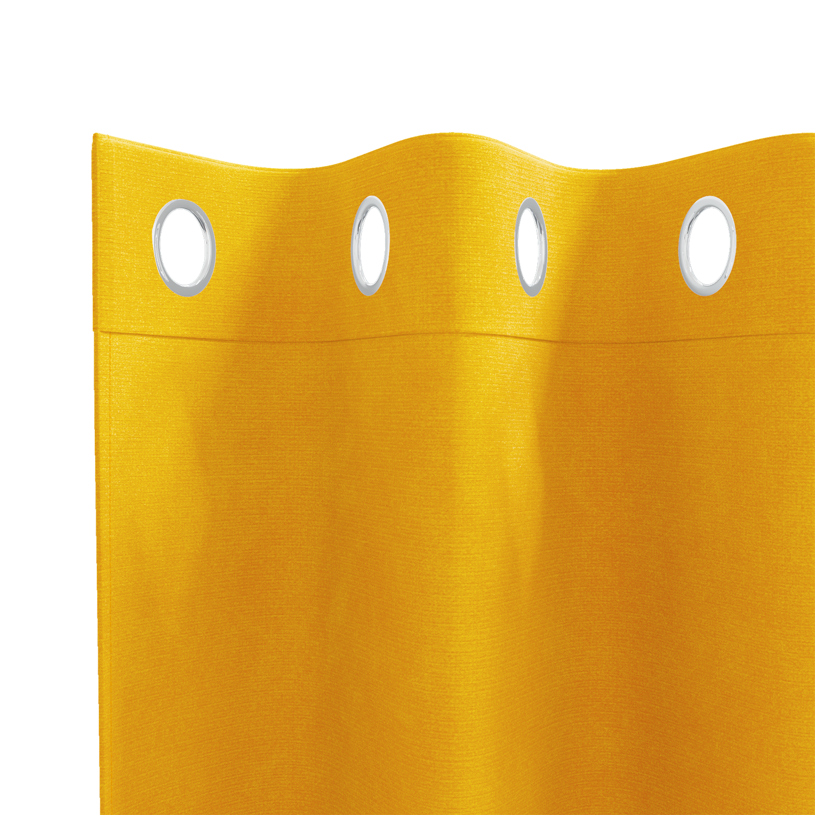 Blackout Curtains with Eyelets 2 pcs Mustard Yellow Velvet - Image 5