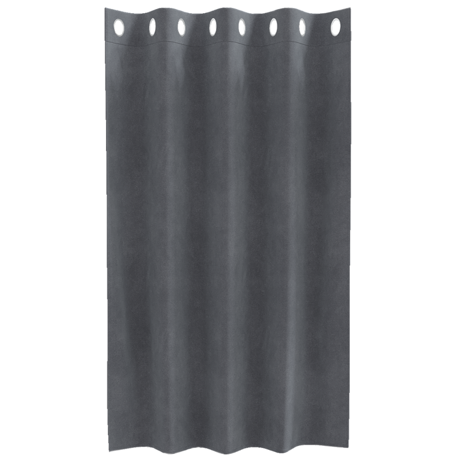 Blackout Curtains with Eyelets 2 pcs Super Light Grey Velvet - Image 3