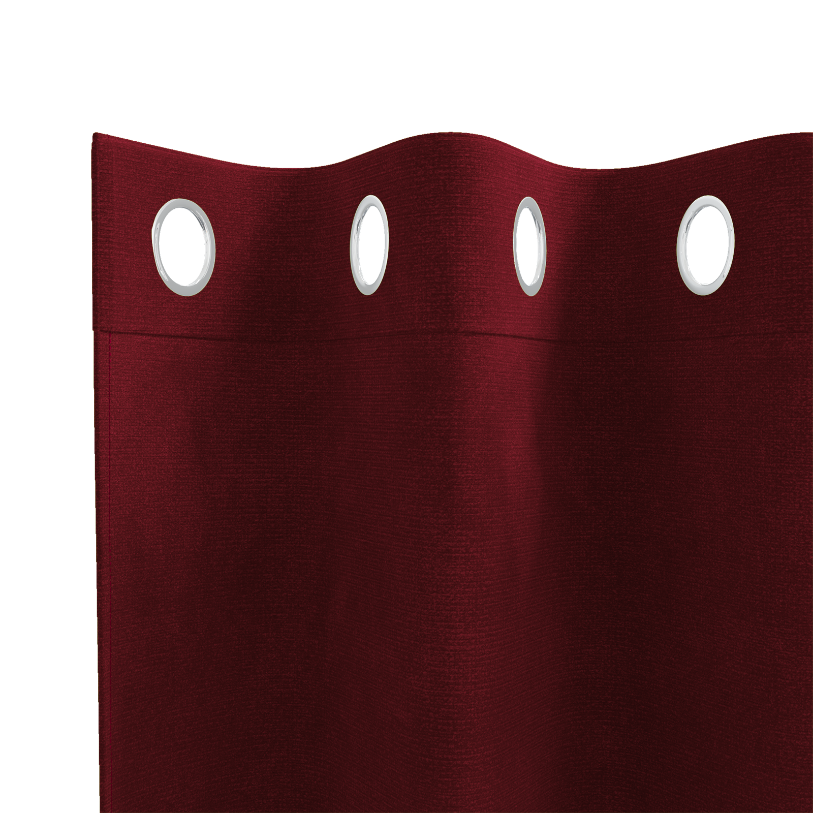Blackout Curtains with Eyelets 2 pcs Wine Red Velvet - Image 4