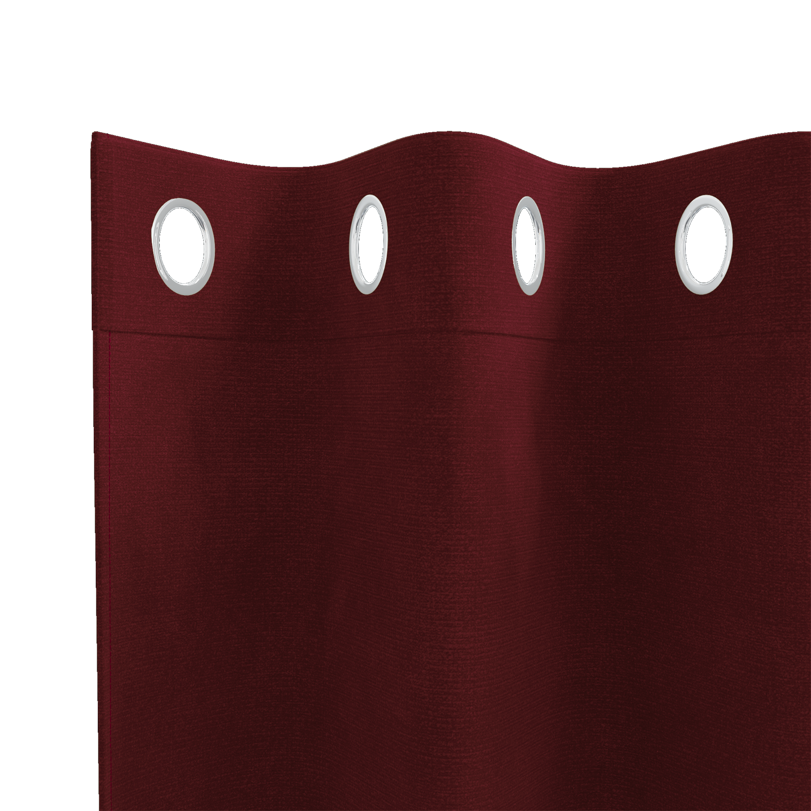 Blackout Curtains with Eyelets 2 pcs Wine Red Velvet - Image 4