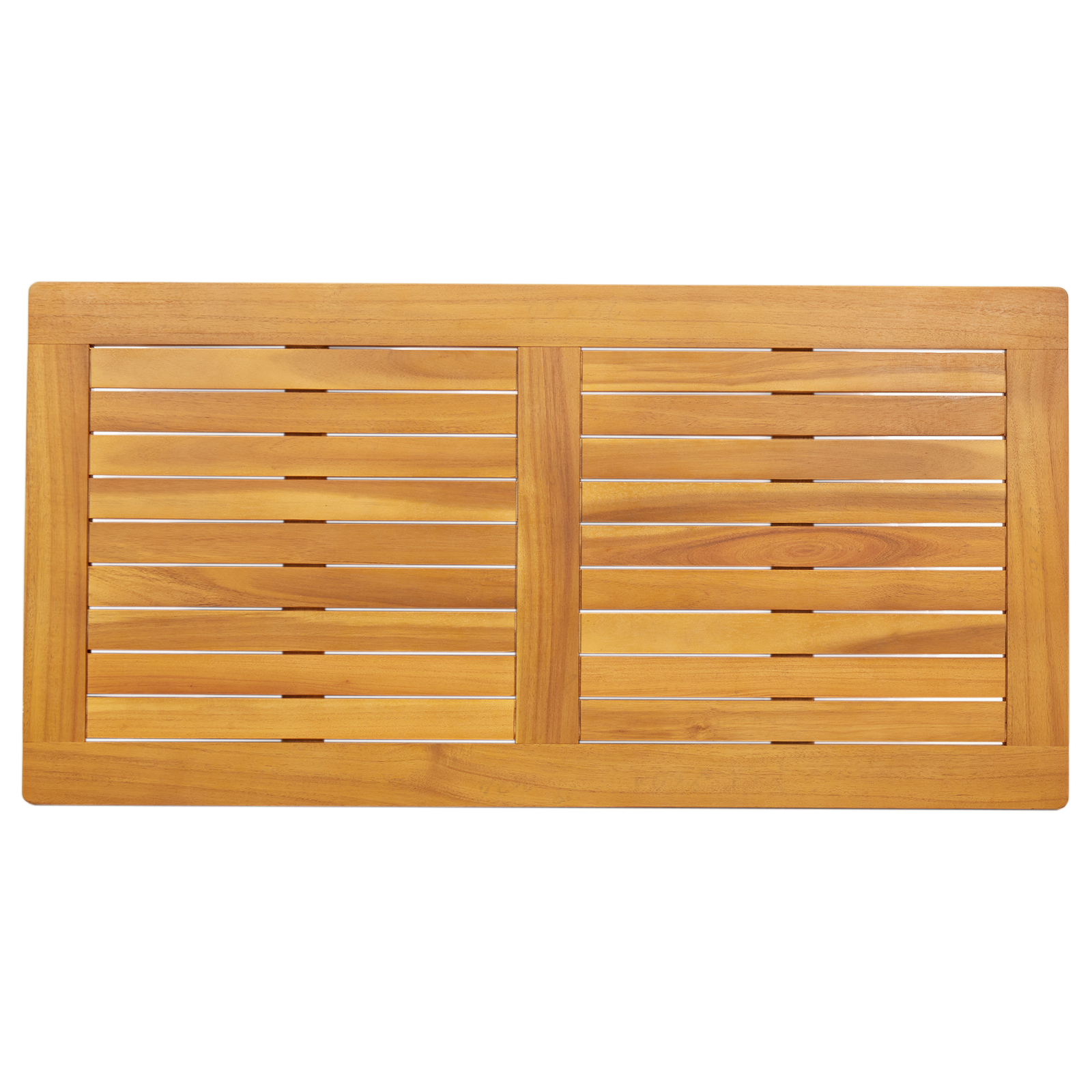 Stalo viršus 100x50x2,2 cm Stačiakampio kietos medienos akacijos - Image 2