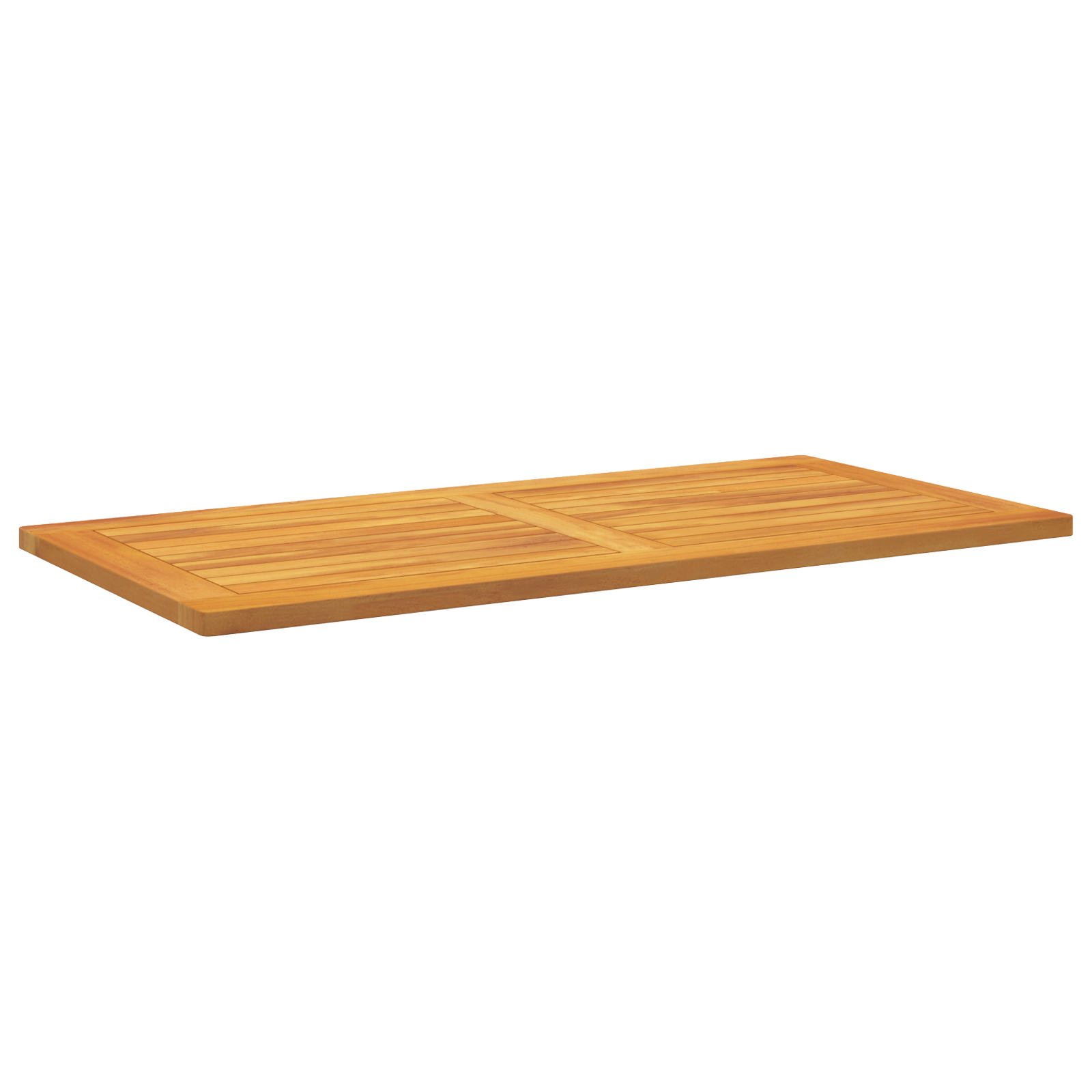 Stalo viršus 100x50x2,2 cm Stačiakampio kietos medienos akacijos - Image 4