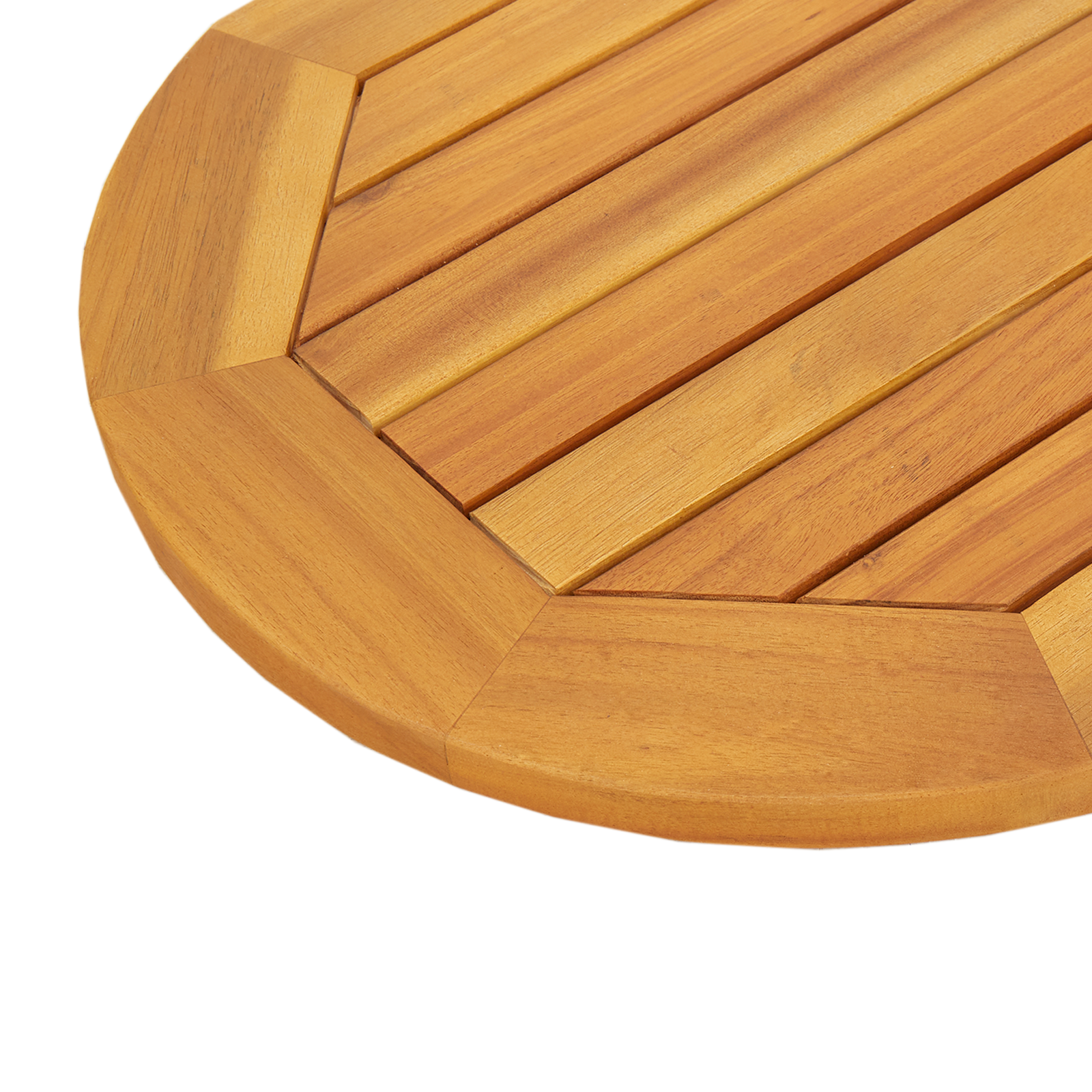 Table Top 90x45x2,2 cm Oval Solid Wood Acacia - Image 7
