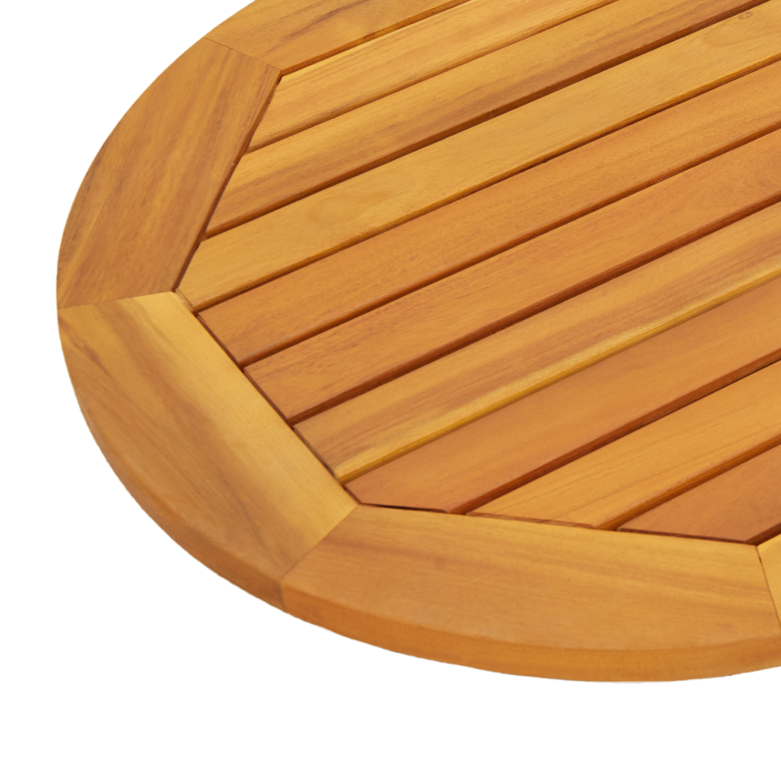 Table Top 110x55x2,2 cm Oval Solid Wood Acacia - Image 7