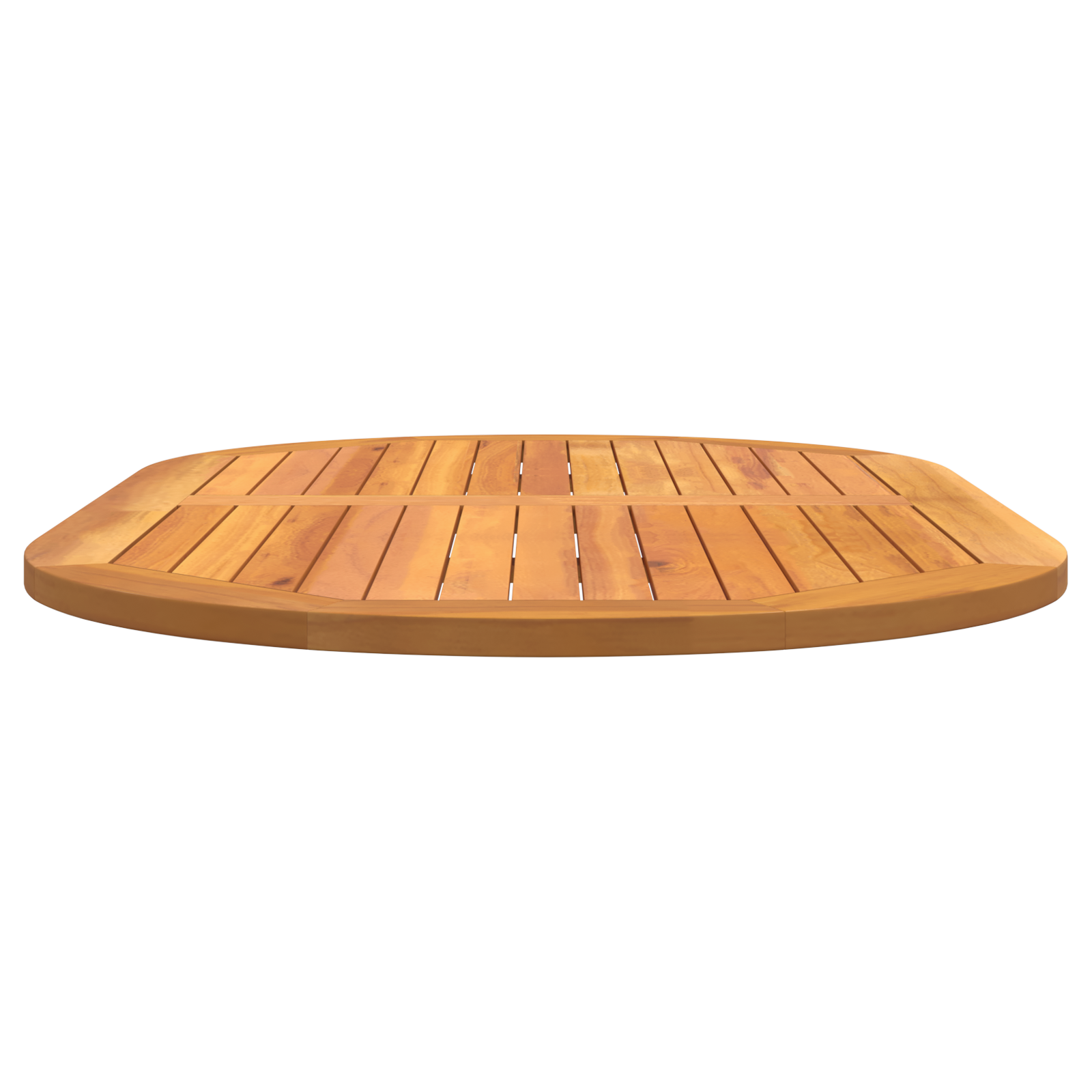 stalviršis 120x70x2,2 cm Ovalus solidus medienos tikmedis - Image 6