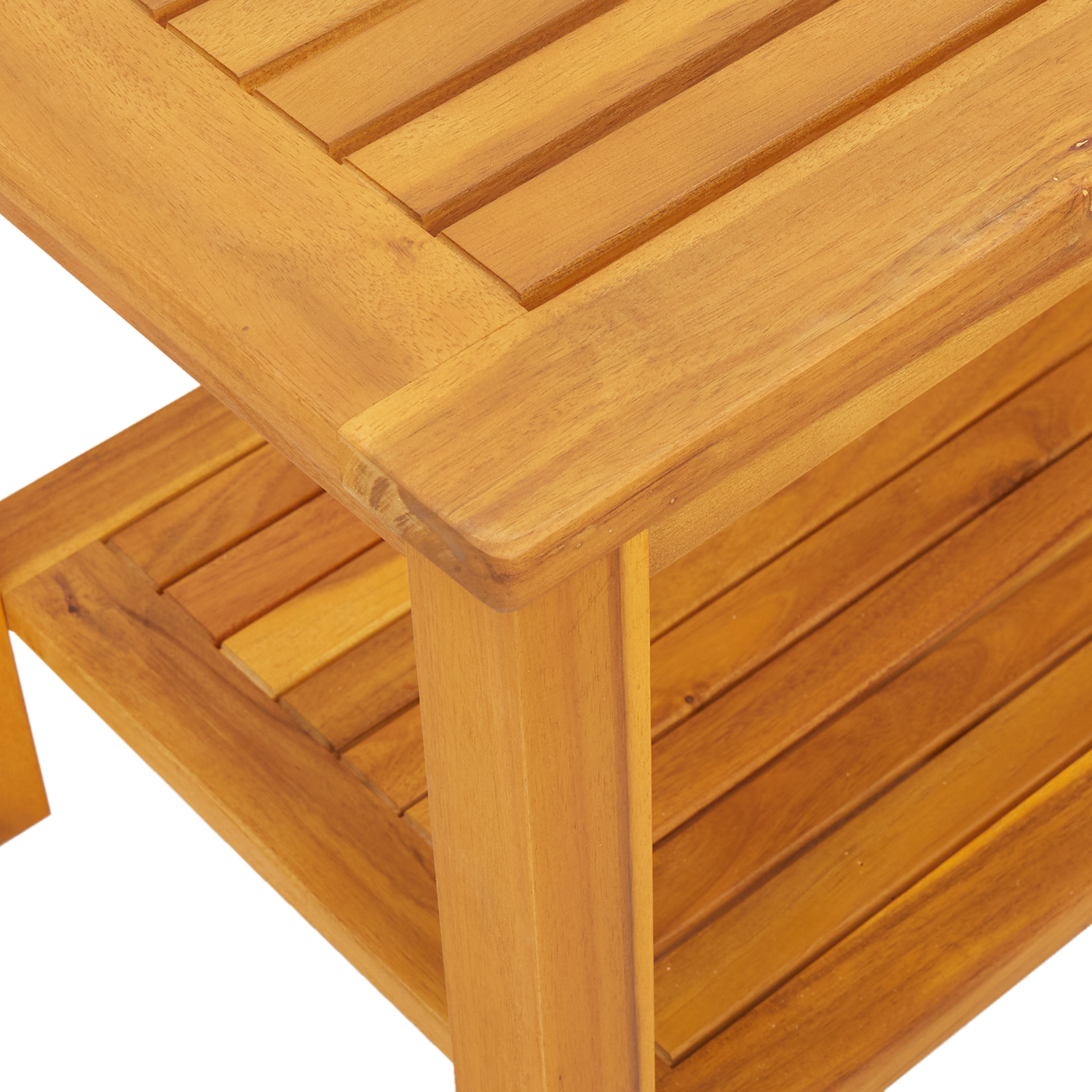 Coffee Table 90x50x45 cm Solid Acacia Wood - Image 8