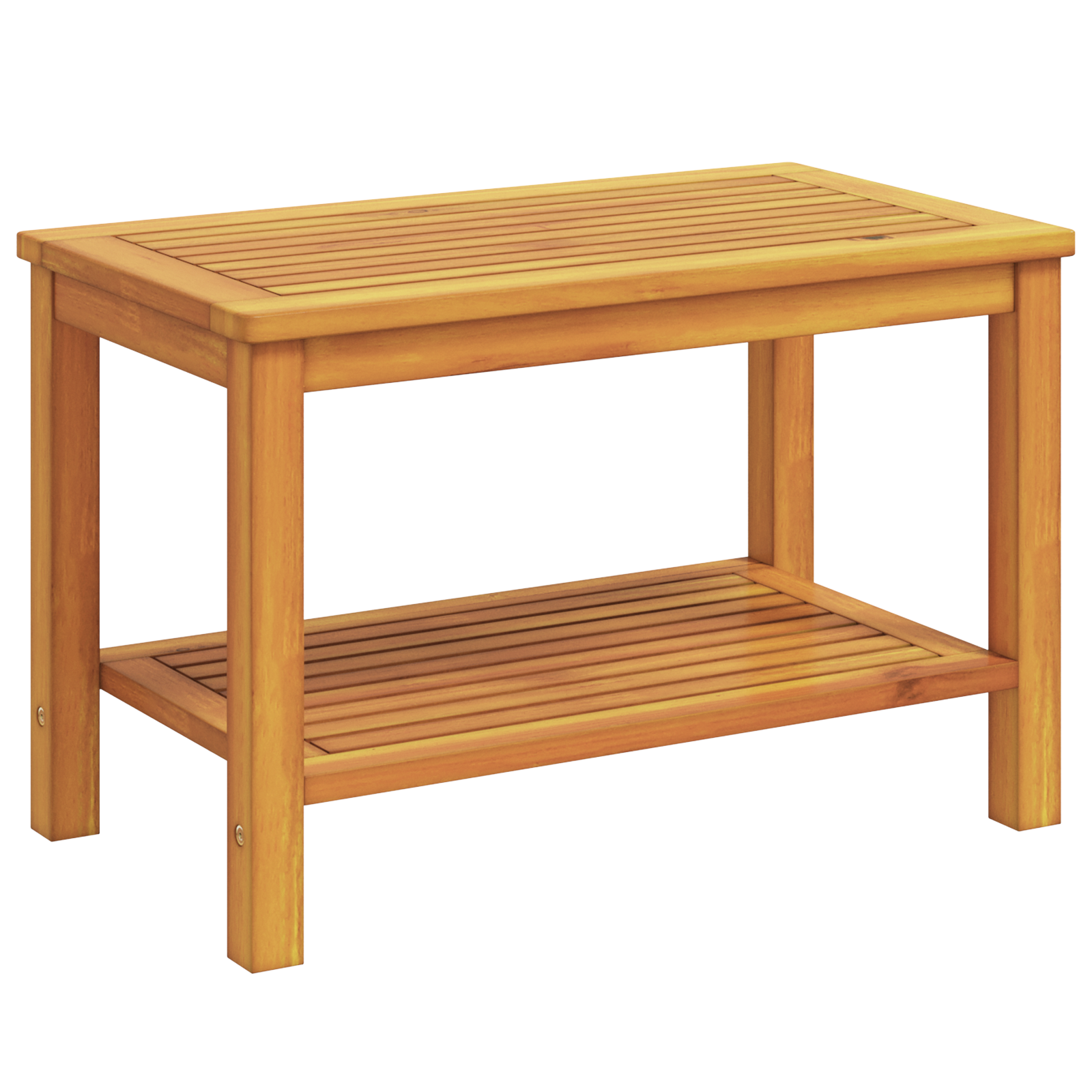 Coffee Table 90x50x45 cm Solid Acacia Wood - Image 2