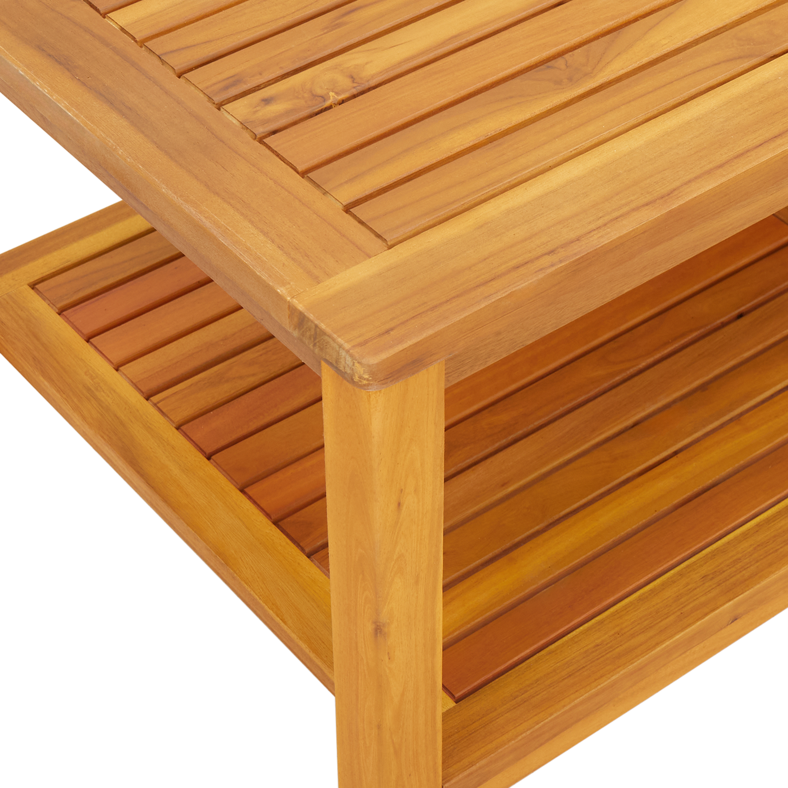 Coffee Table 110x55x45 cm Solid Acacia Wood - Image 8