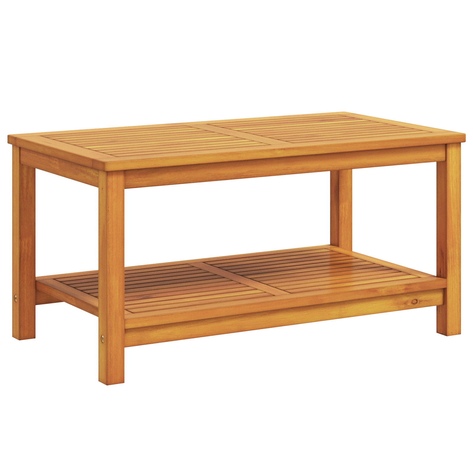 Coffee Table 110x55x45 cm Solid Acacia Wood - Image 2