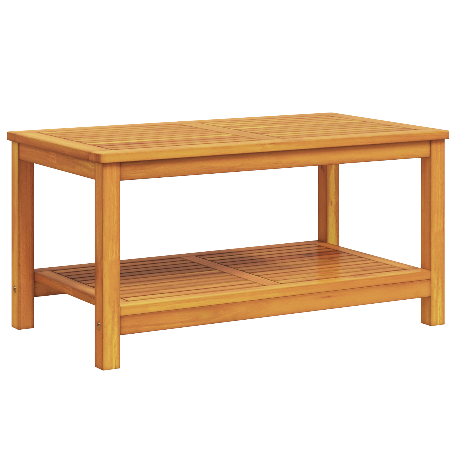 Coffee Table 110x55x45 cm Solid Acacia Wood - Image 6