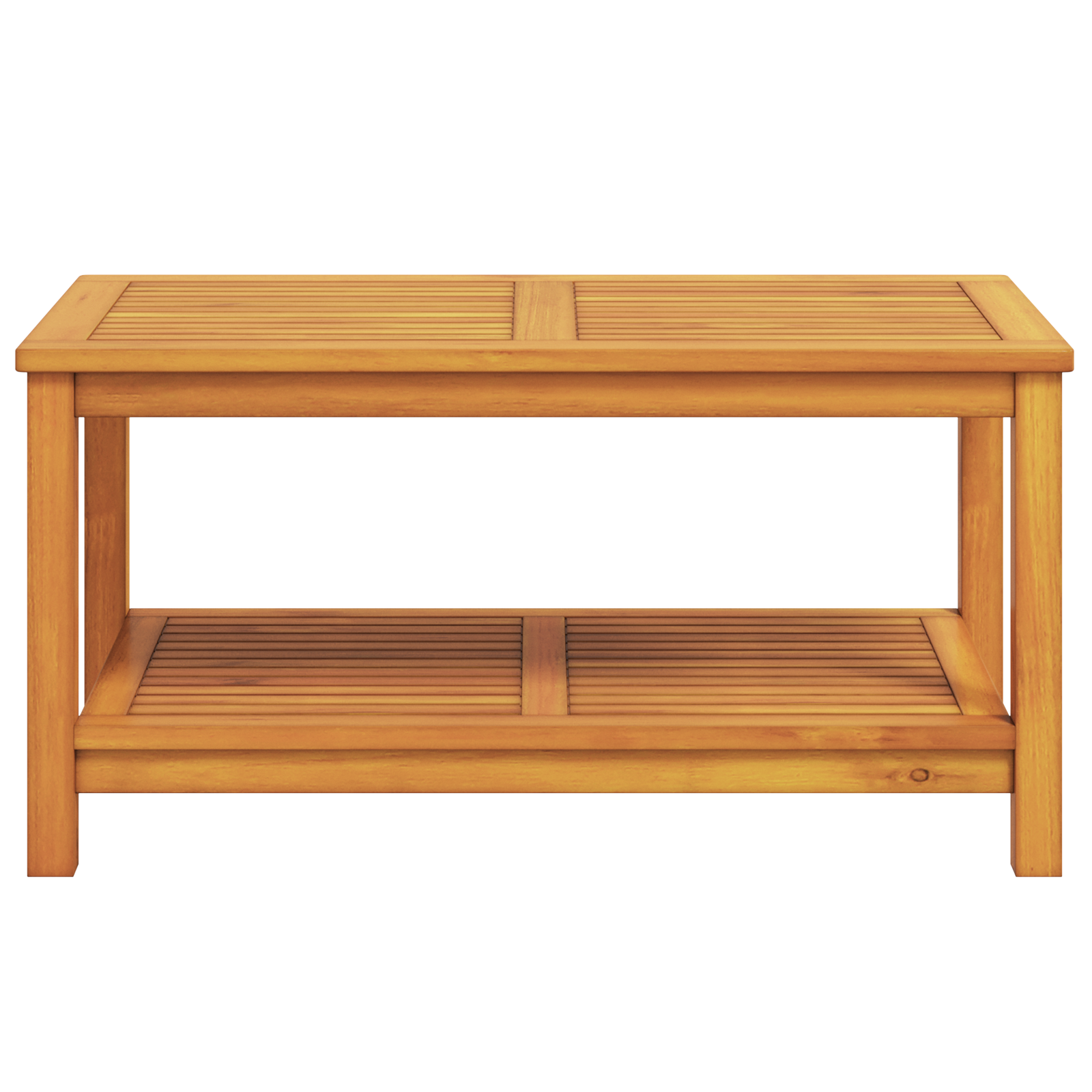 Coffee Table 110x55x45 cm Solid Acacia Wood - Image 4