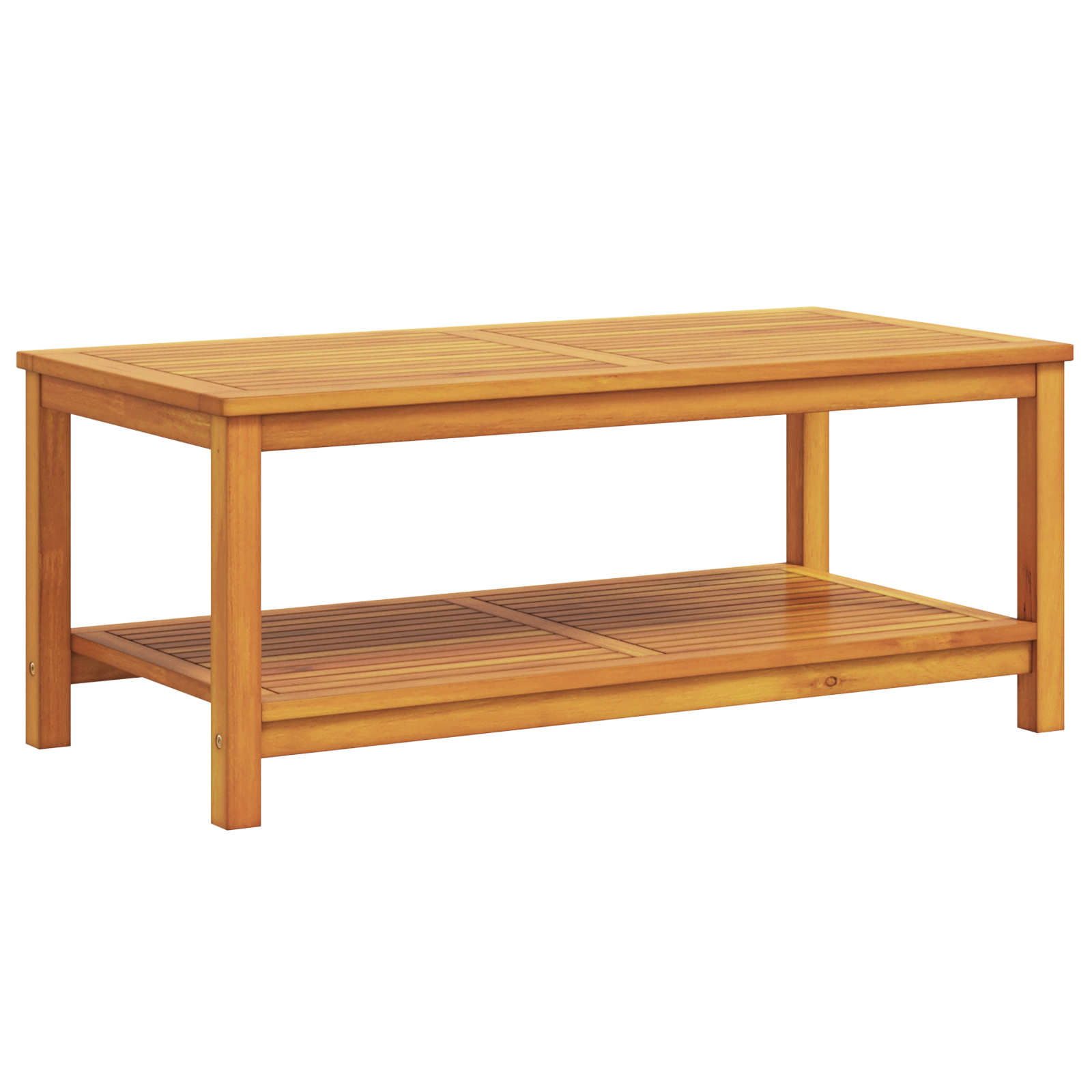 Coffee Table 70x40x45 cm Solid Acacia Wood - Image 2
