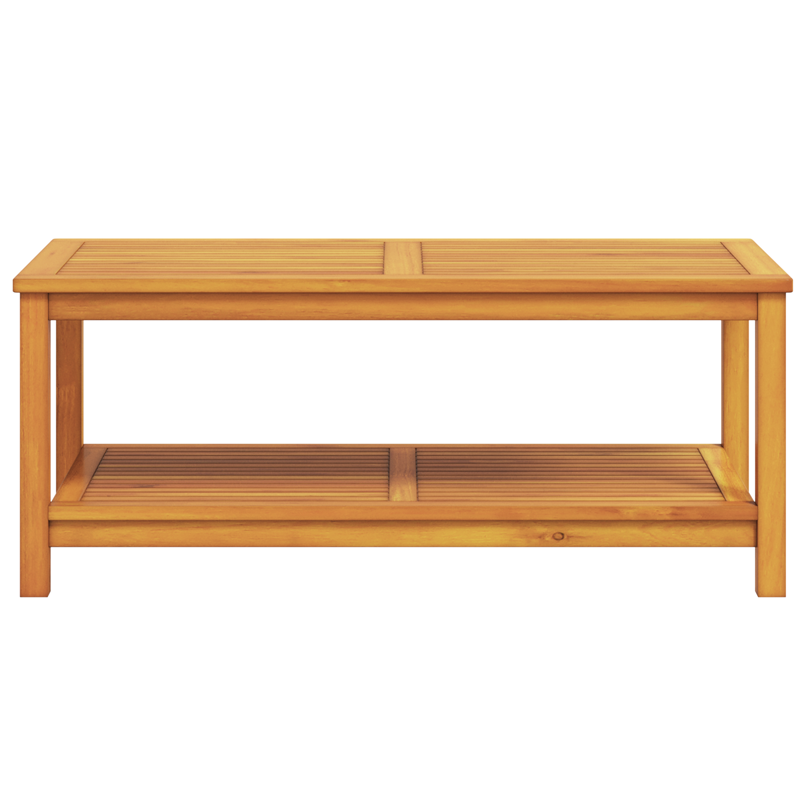 Coffee Table 70x40x45 cm Solid Acacia Wood - Image 4