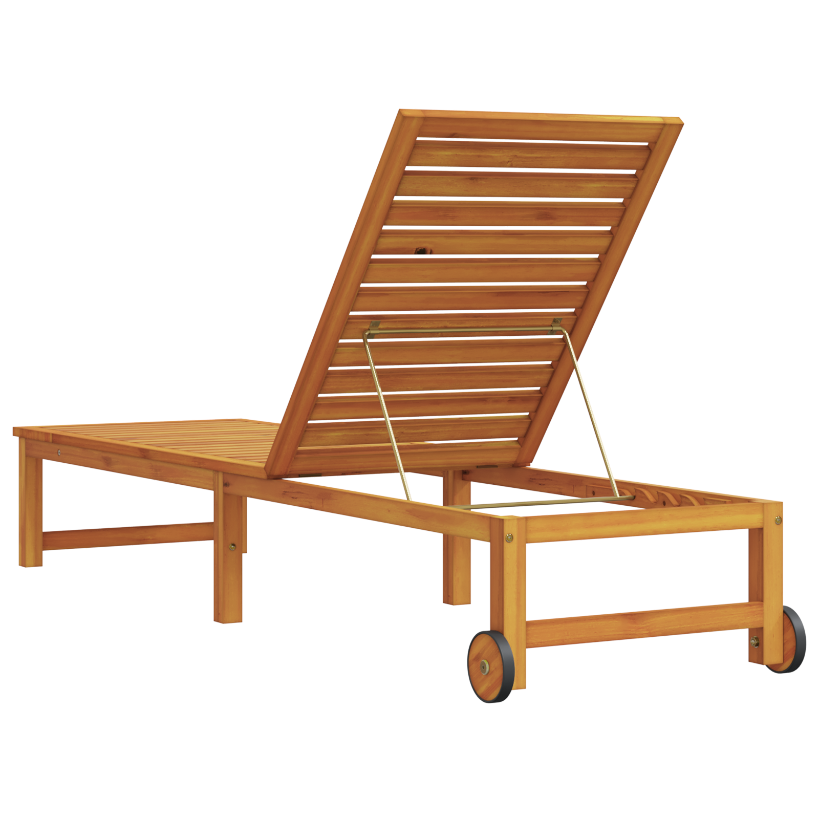 Sun Lounger Solid Wood Acacia - Image 6